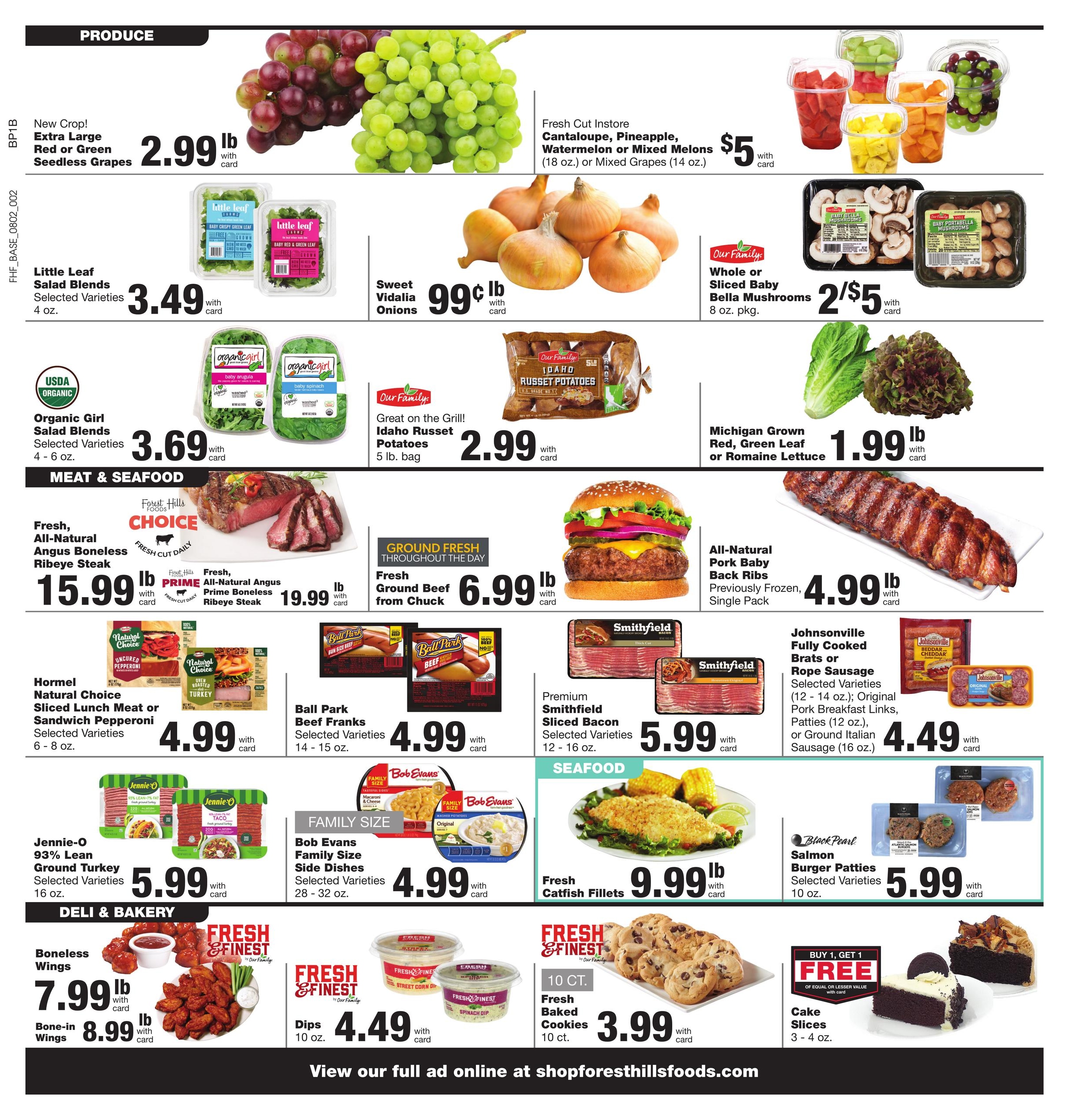 Forest Hills Foods Weekly Ad August 2 - 8, 2026