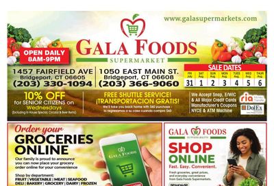 Gala Supermarkets Weekly Ad July 31 - August 6, 2026