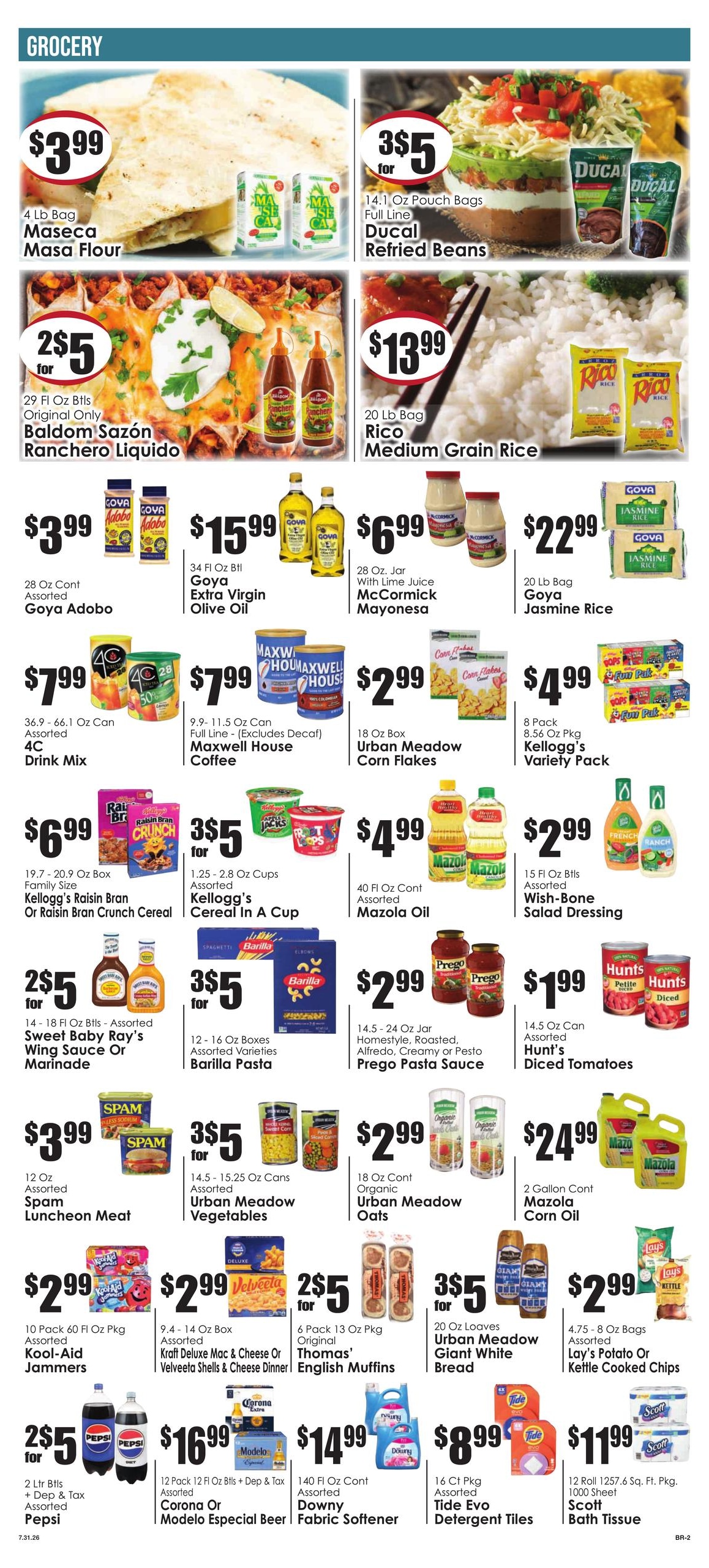 Gala Supermarkets Weekly Ad July 31 - August 6, 2026