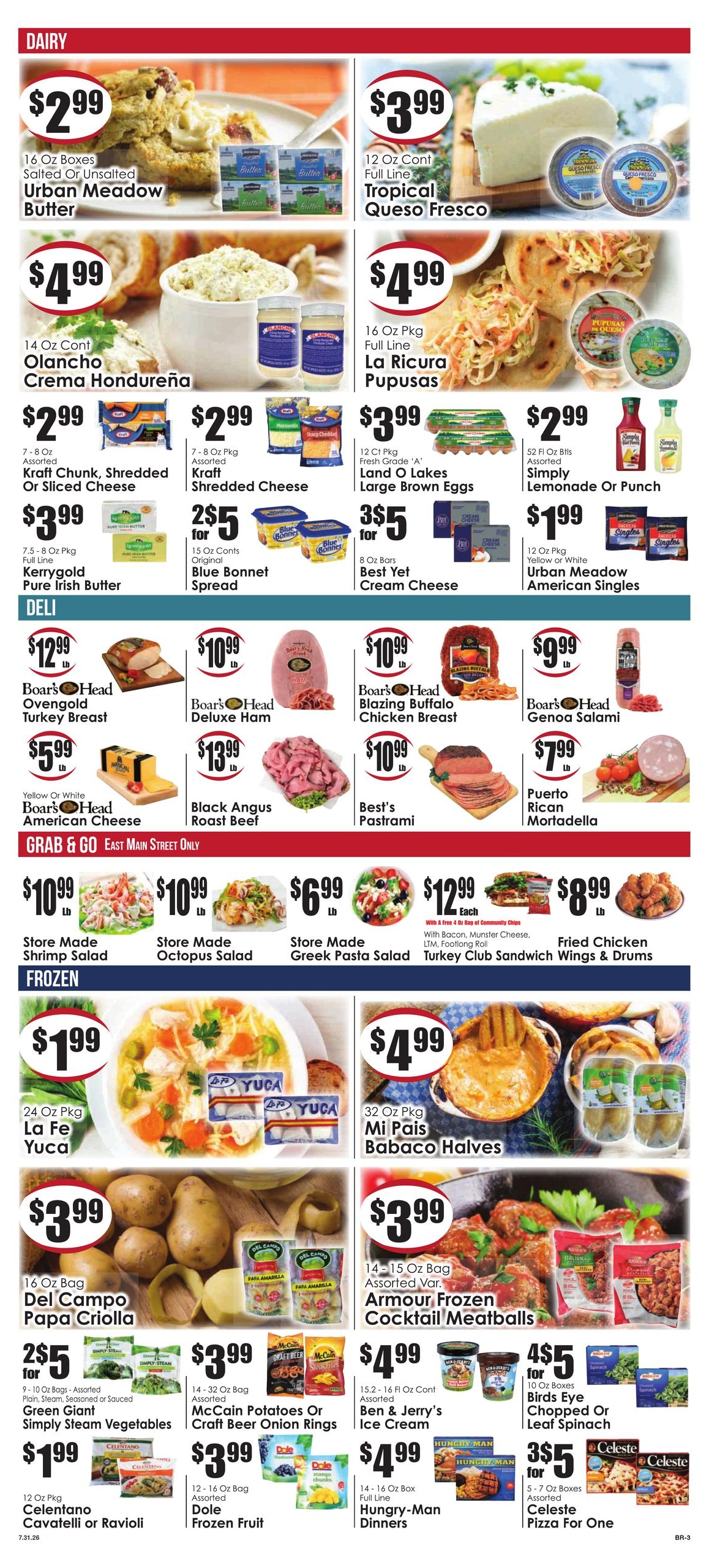 Gala Supermarkets Weekly Ad July 31 - August 6, 2026