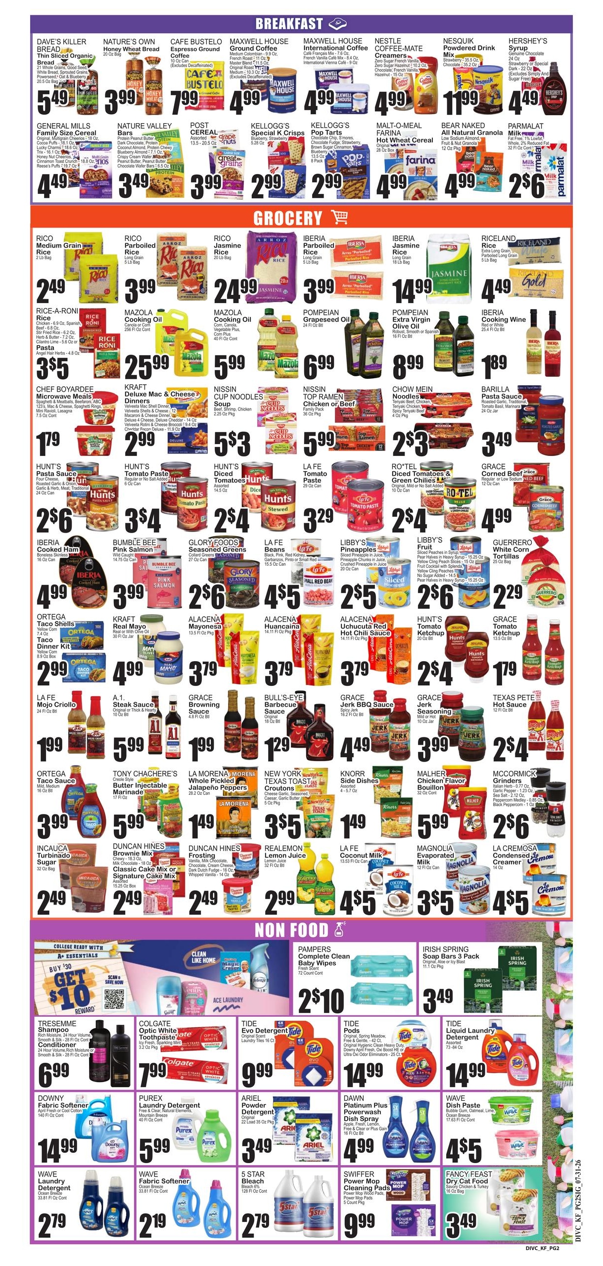 Gala Supermarkets (Coral Springs–Boca Raton Area, FL) Weekly Ad July 31 - August 6, 2026