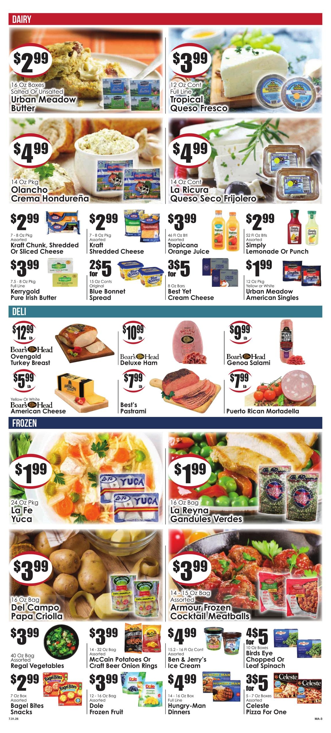 Gala Supermarkets Weekly Ad July 31 - August 6, 2026