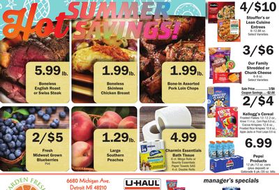Garden Fresh Marketplace (Detroit–Dearborn Area, MI) Weekly Ad August 3 - 16, 2026