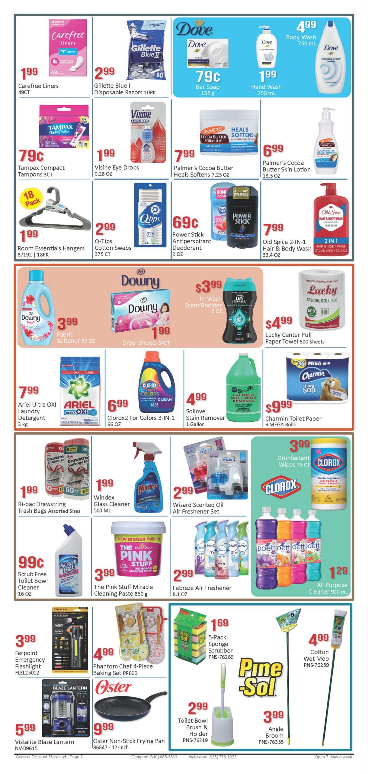 General Discount Weekly Ad July 1 - August 20, 2026