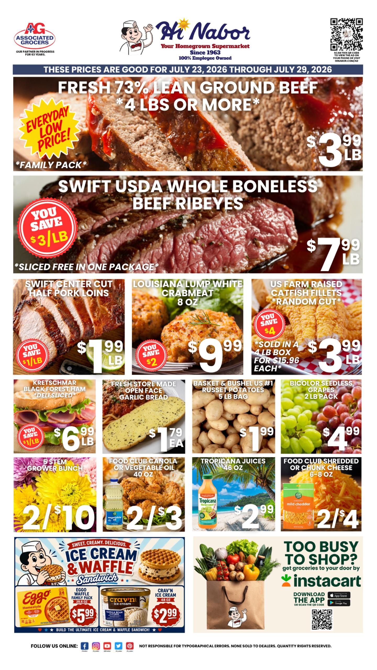 Hi Nabor Weekly Ad July 23 - August 29, 2026