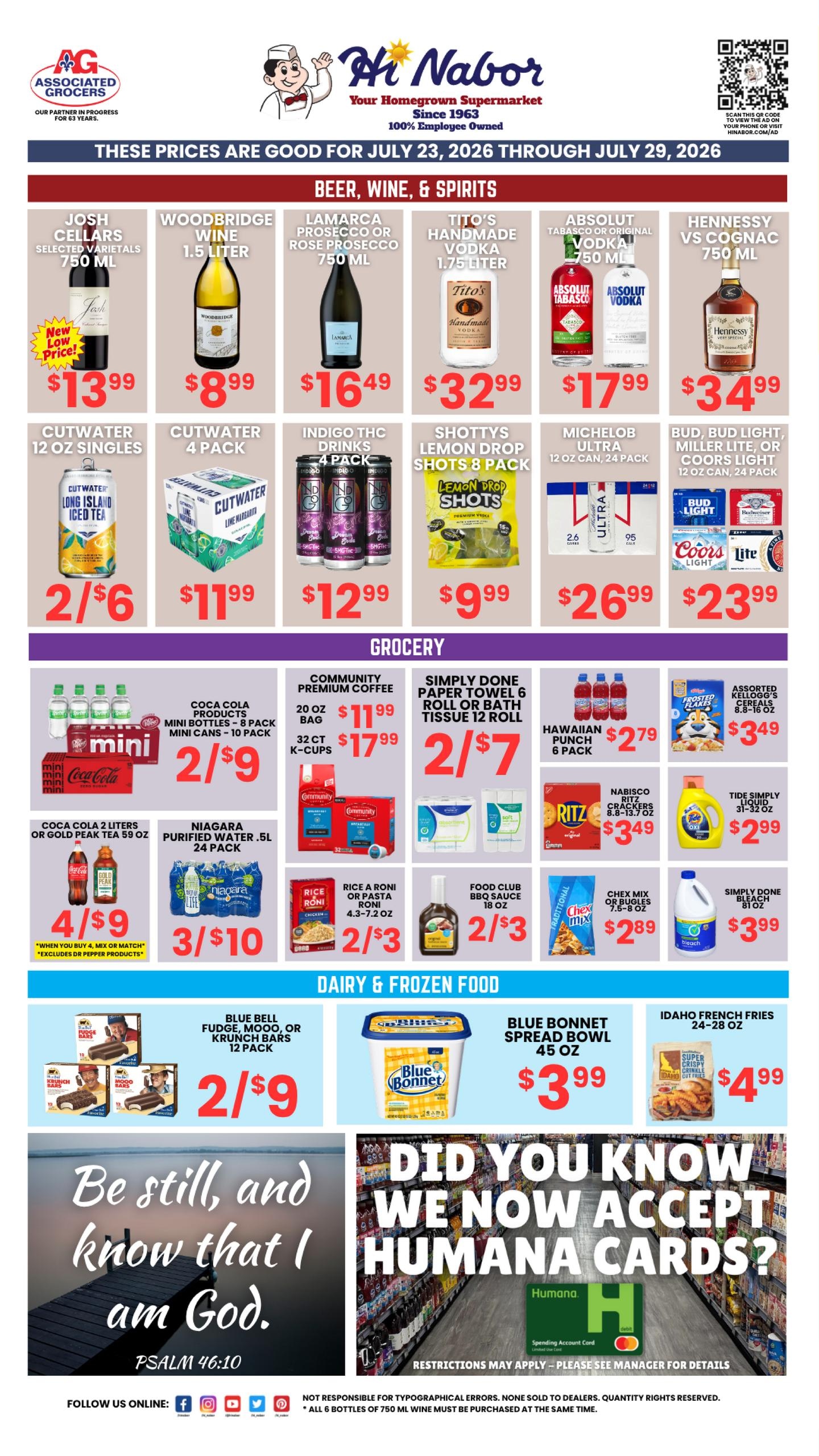 Hi Nabor Weekly Ad July 23 - August 29, 2026
