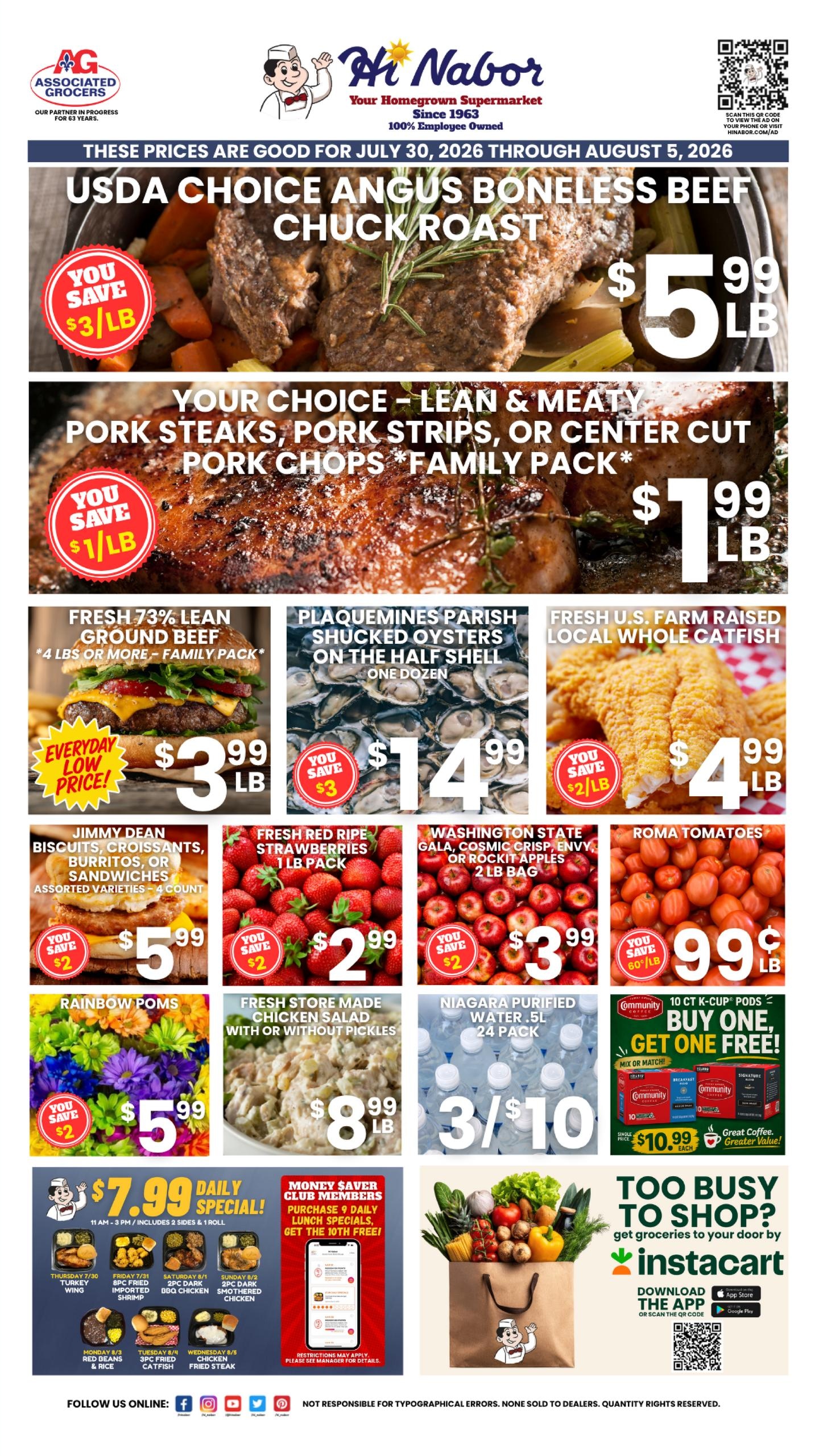 Hi Nabor Weekly Ad July 30 - August 5, 2026