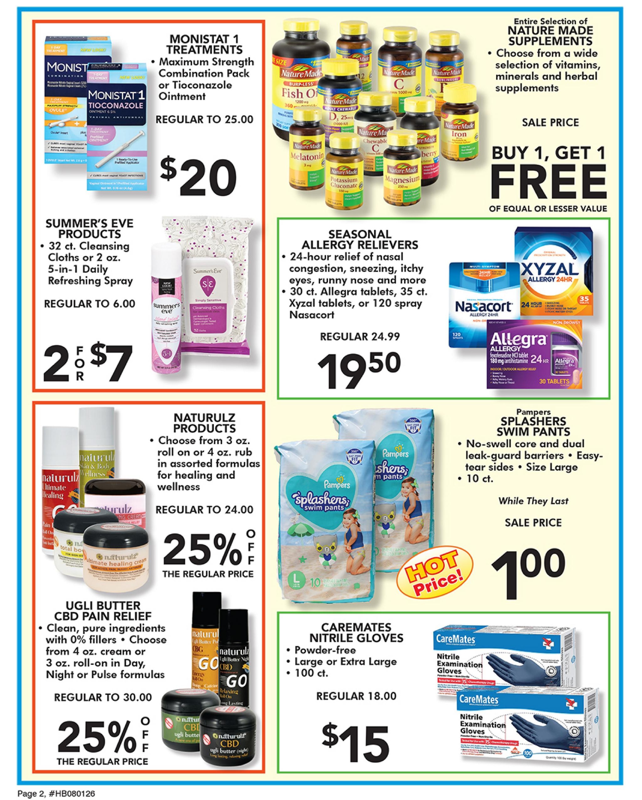 Hi-School Pharmacy Weekly Ad August 1 - 31, 2026