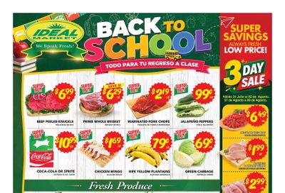 Ideal Market (New Orleans–Baton Rouge Area, LA) Weekly Ad July 29 - August 11, 2026