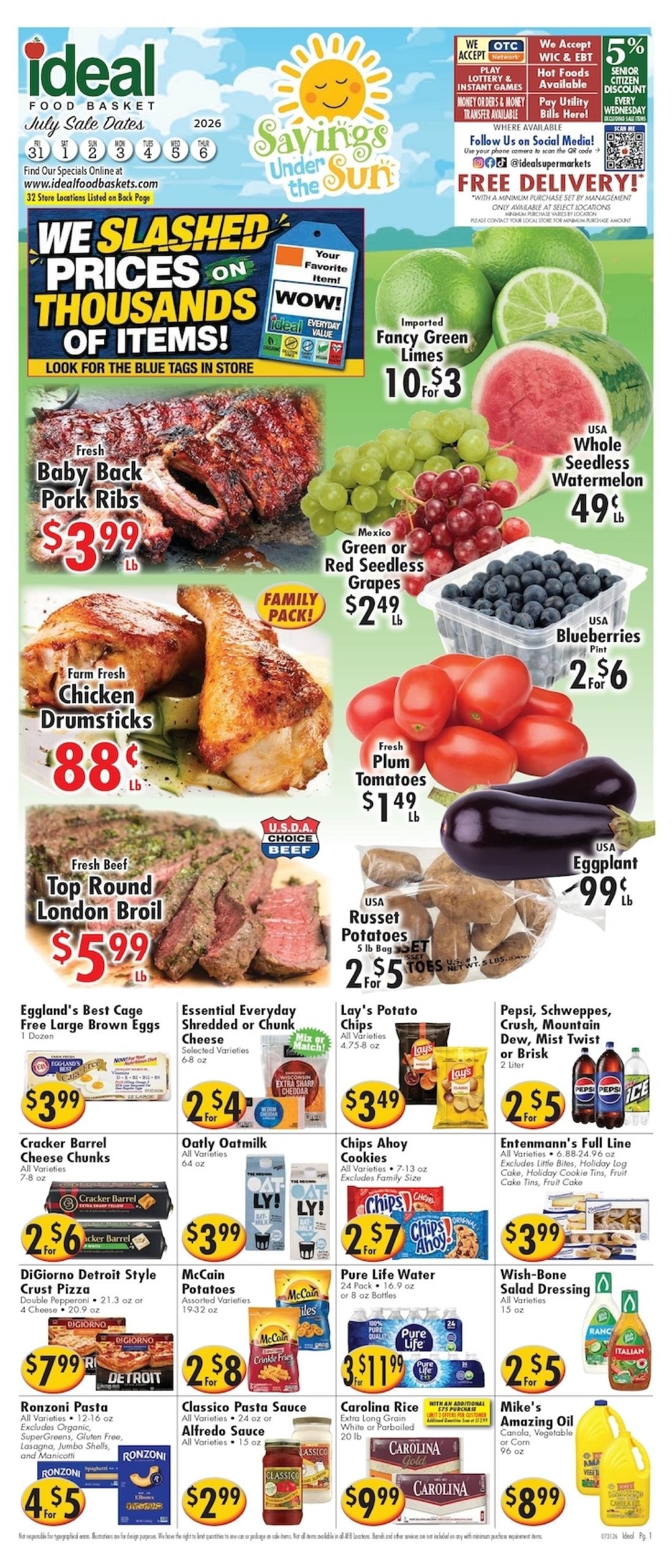 Putnam Lake Market Weekly Ad July 31 - August 6, 2026