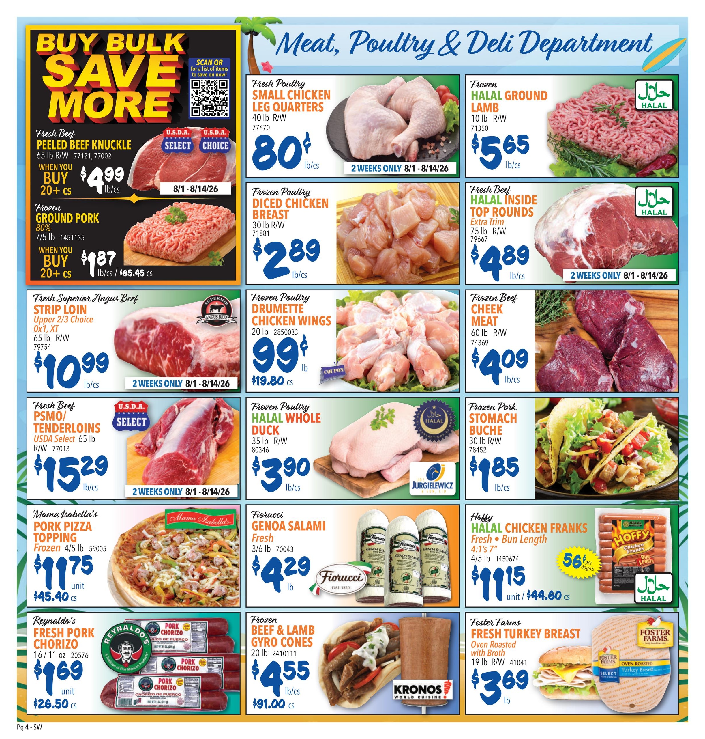 Restaurant Depot (AZ, NV) Weekly Ad August 1 - 31, 2026