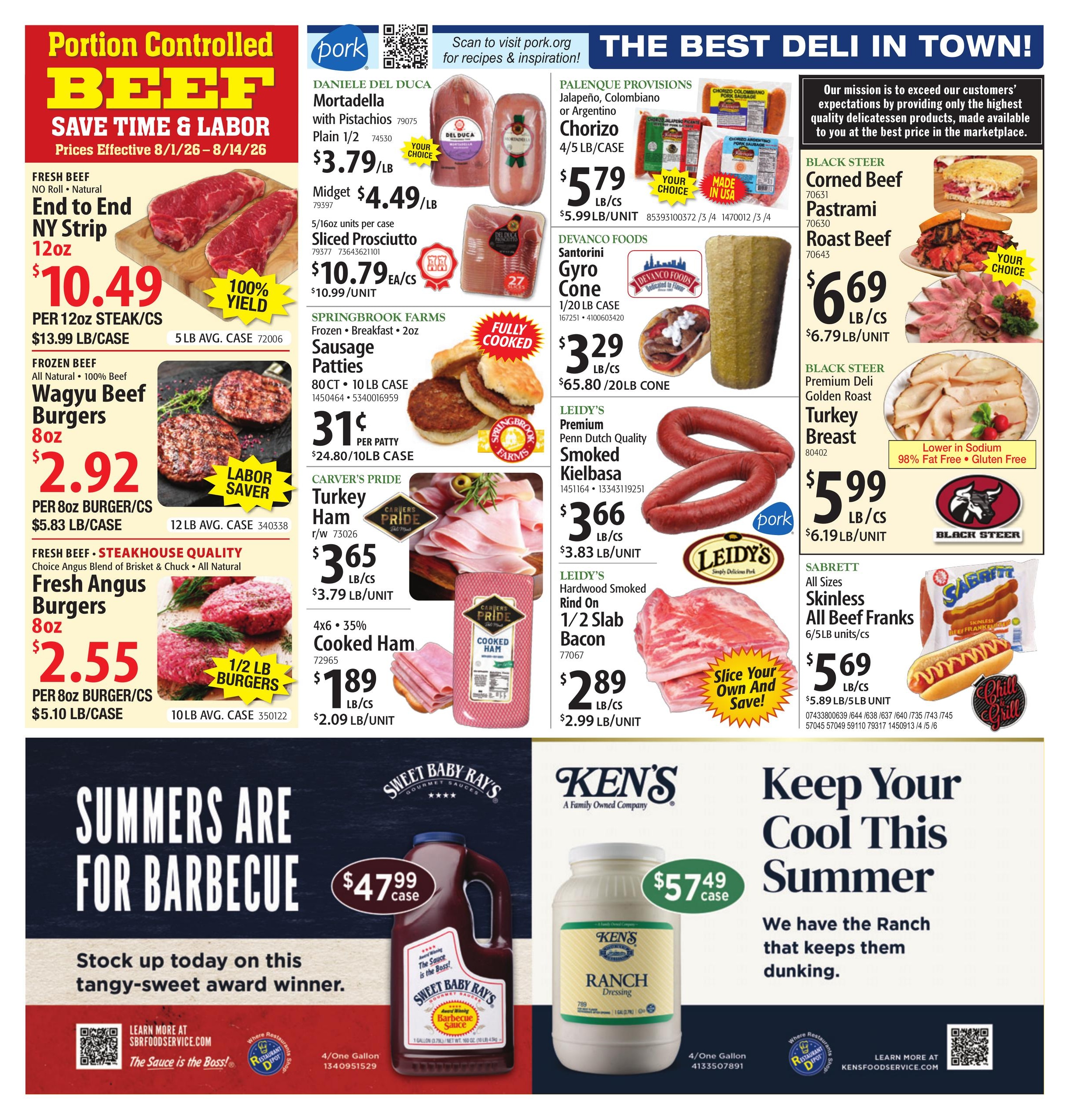 Restaurant Depot (CT, NY) Weekly Ad August 1 - 31, 2026
