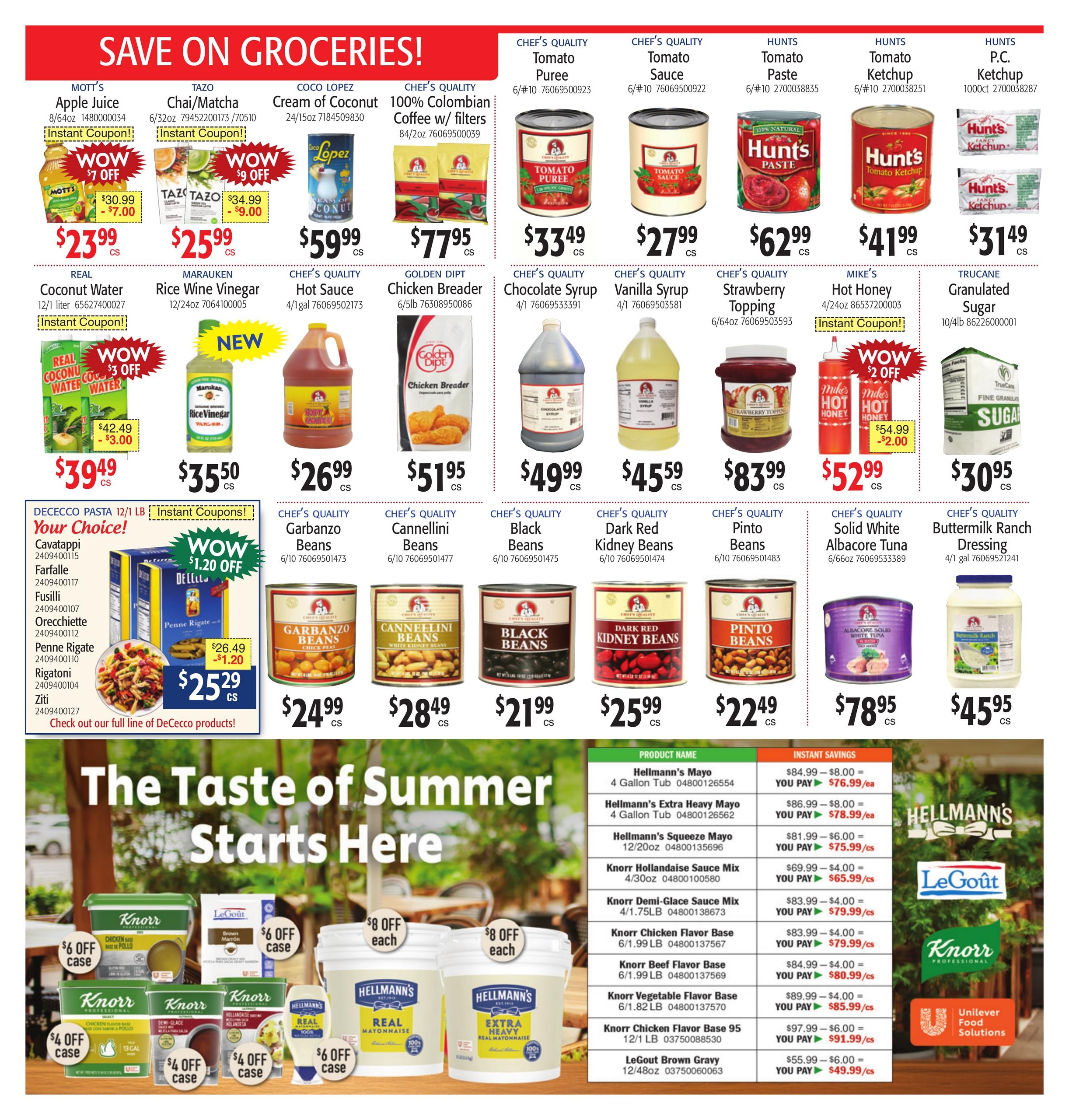Restaurant Depot (CT, NY) Weekly Ad August 1 - 31, 2026
