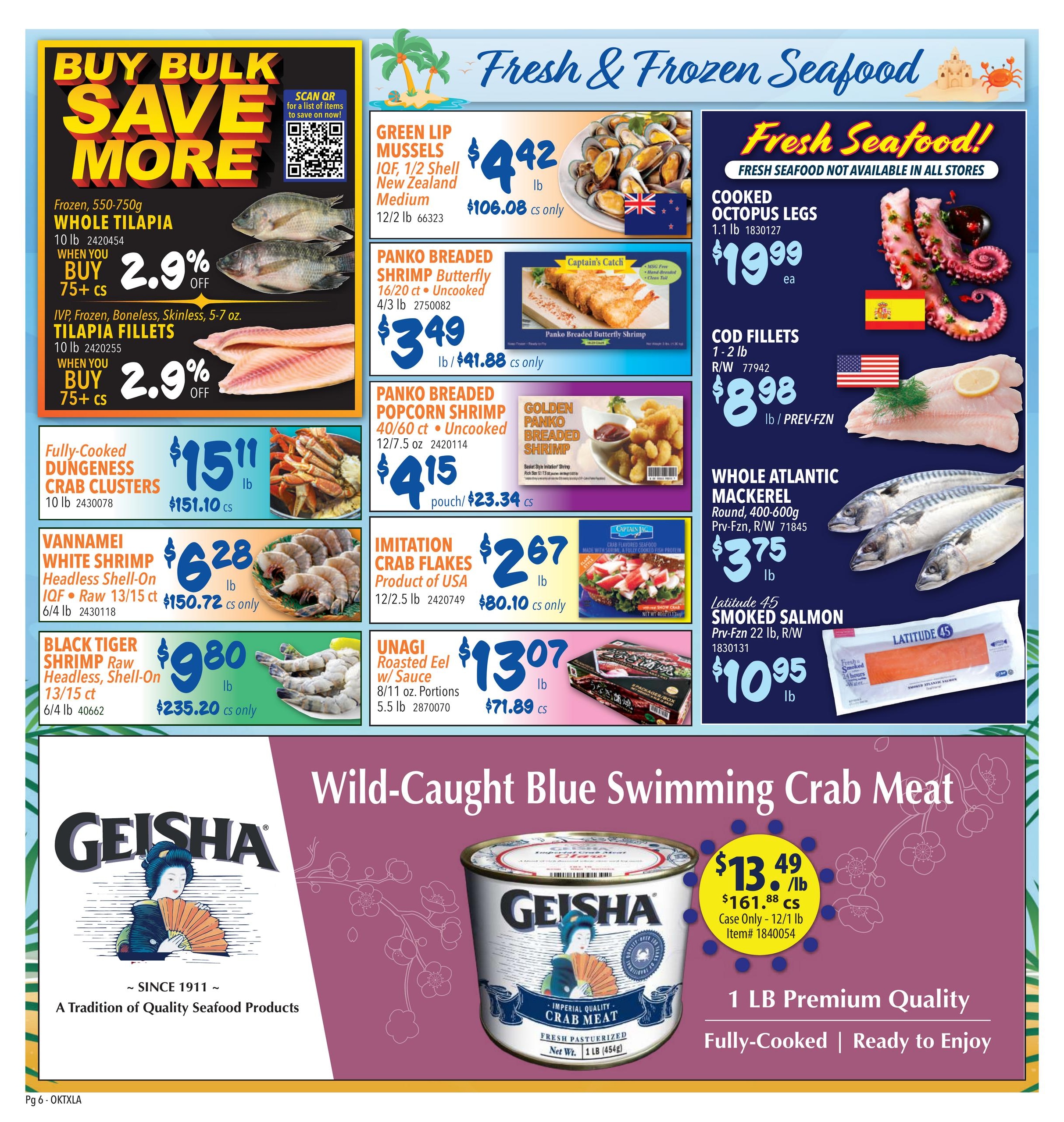 Restaurant Depot (LA, OK, TX) Weekly Ad August 1 - 31, 2026