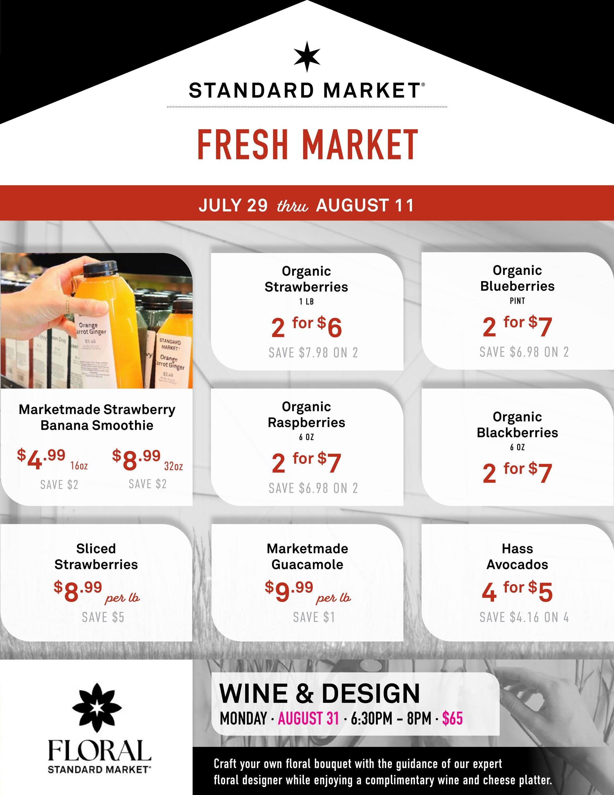 Standard Market Weekly Ad July 29 - August 11, 2026