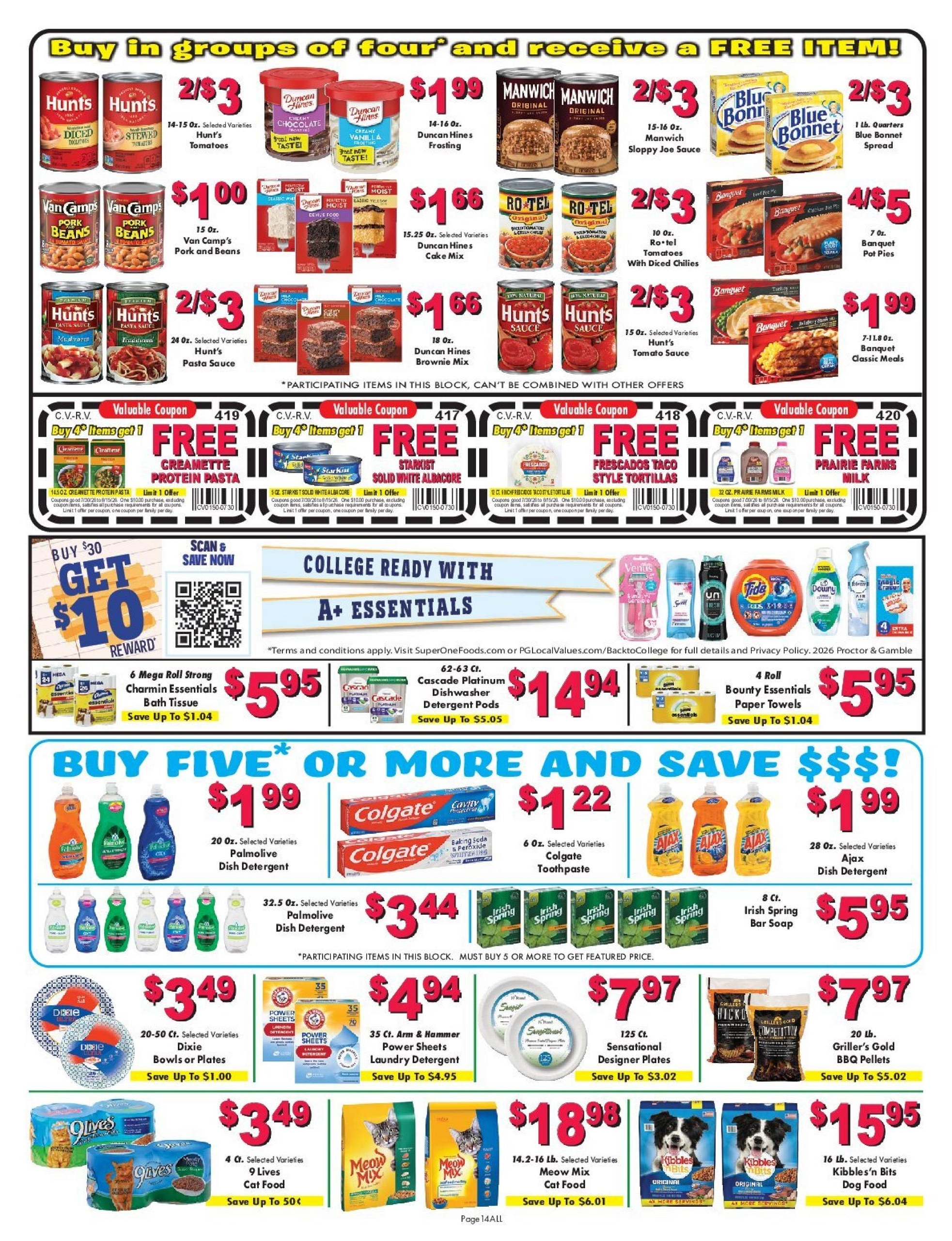 Super One Foods Weekly Ad July 30 - August 15, 2026