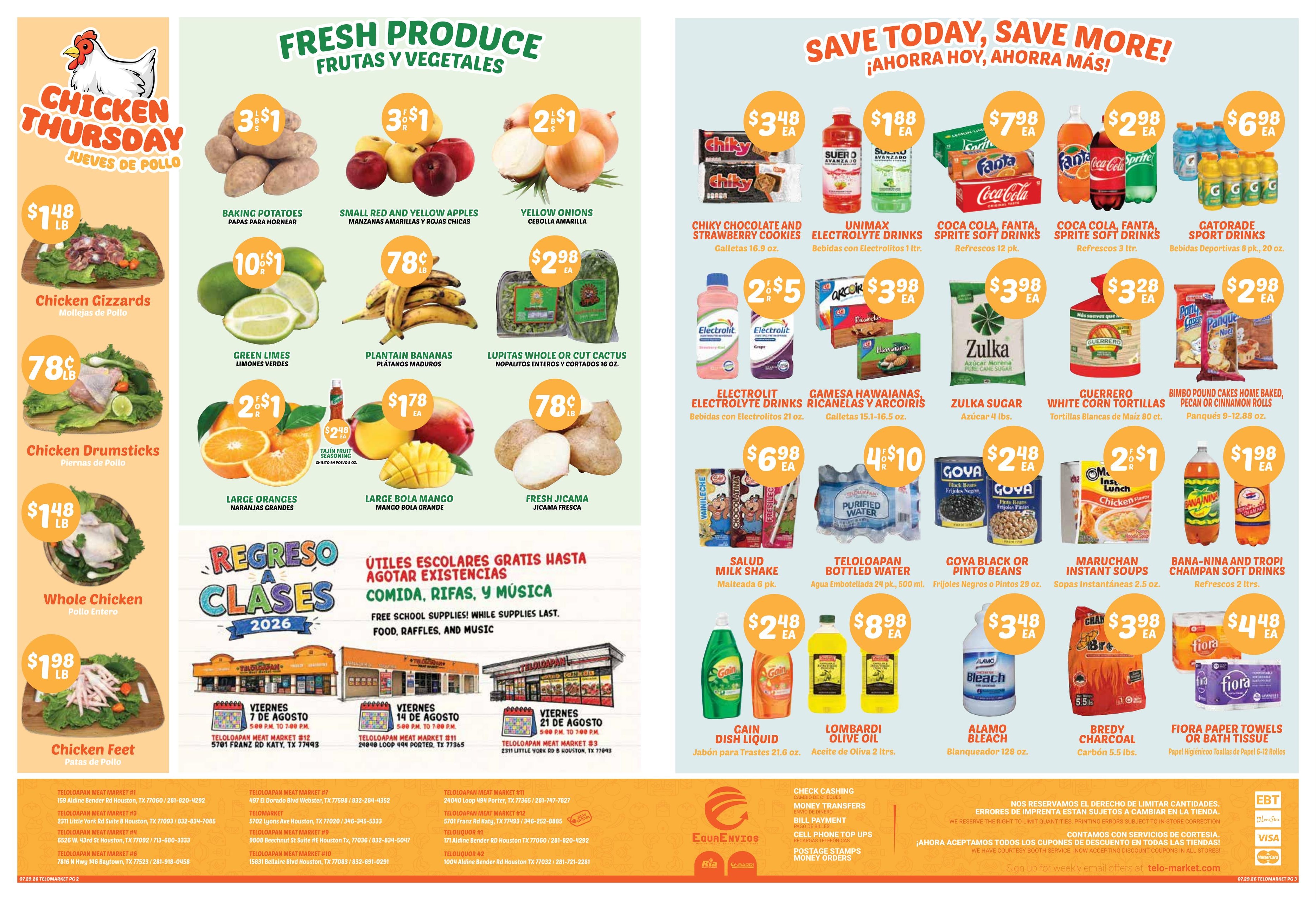 TeloMarket Weekly Ad July 29 - August 11, 2026