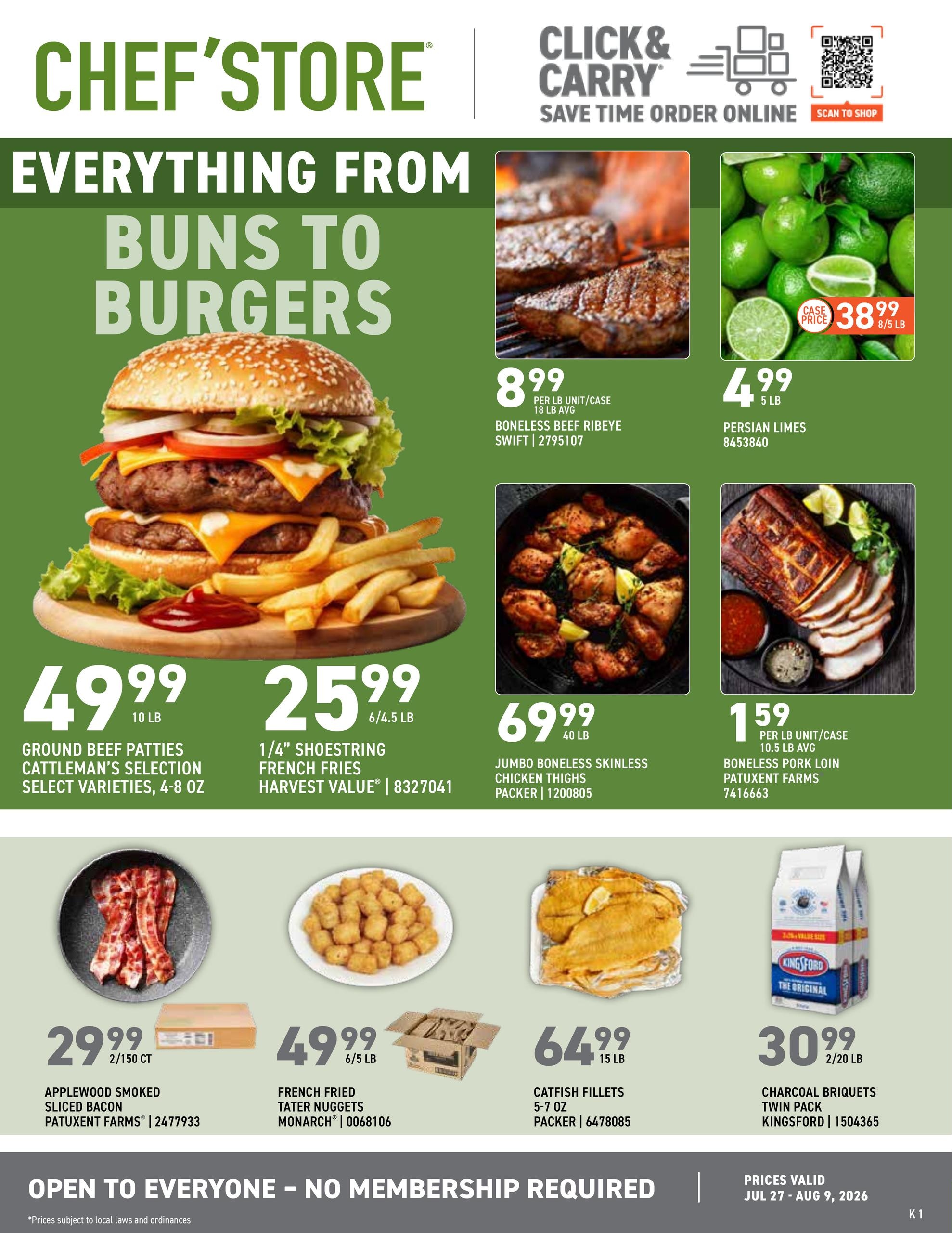 US Foods CHEF’STORE (AZ, NV) Weekly Ad July 27 - August 9, 2026