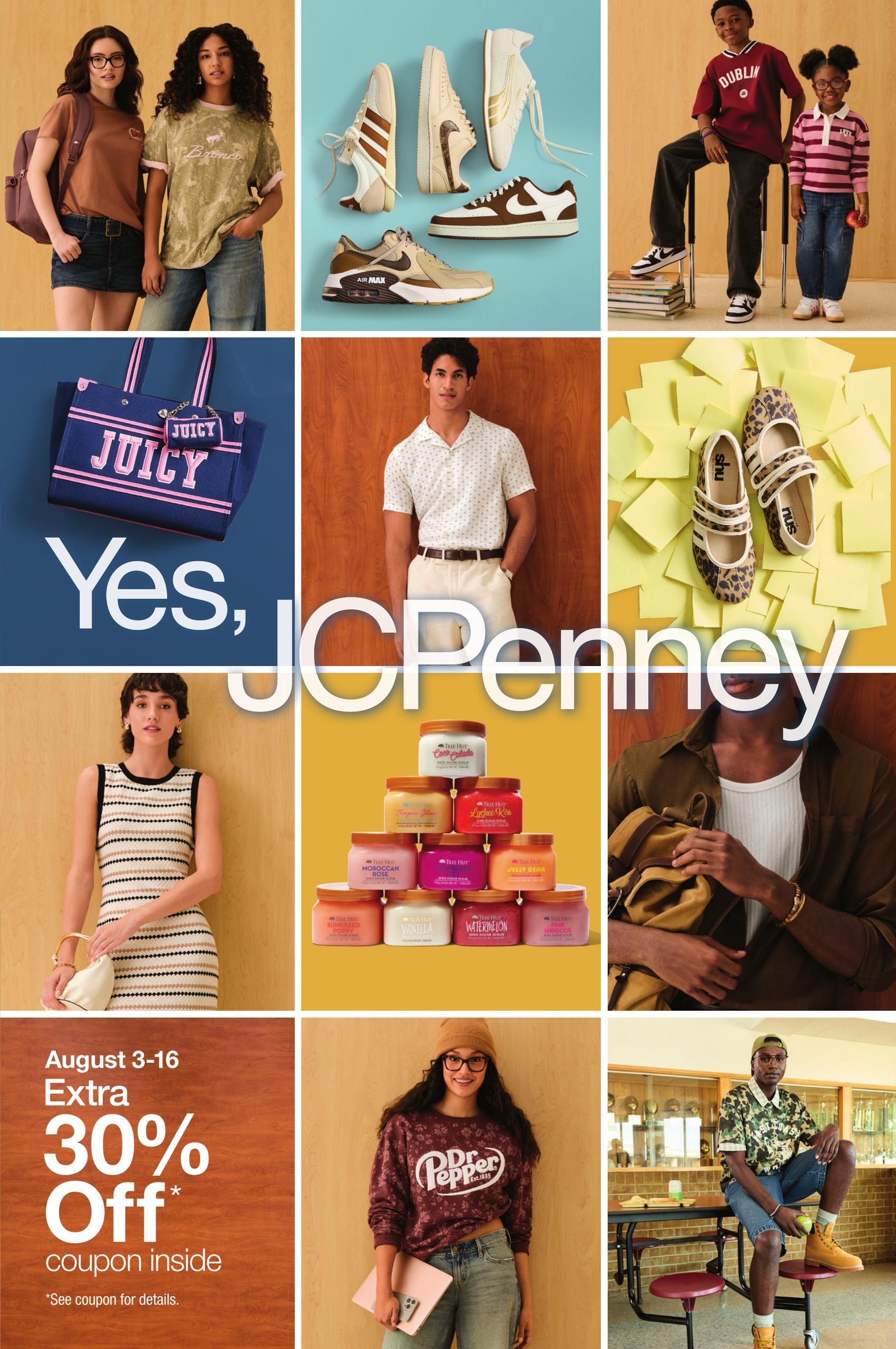 JCPenney Back to Routine Digest Weekly Ad August 3 - 16, 2026