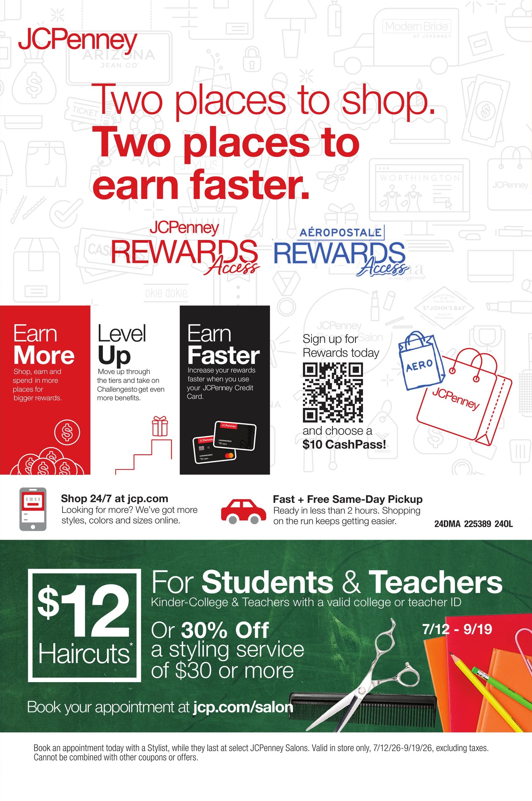 JCPenney Back to Routine Digest Weekly Ad August 3 - 16, 2026