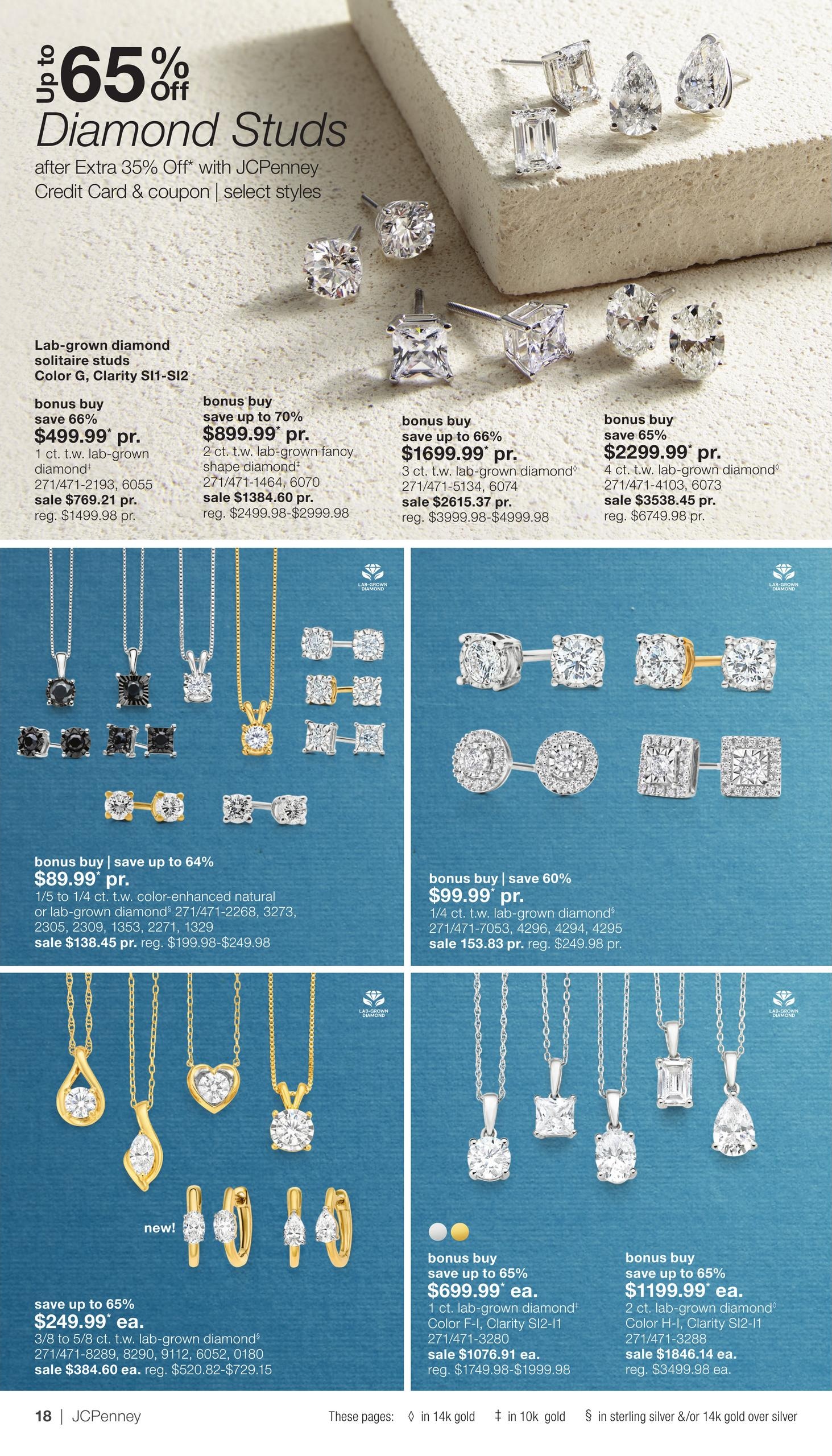 JCPenney Semi-Annual Jewelry Sale Weekly Ad July 13 - August 16, 2026