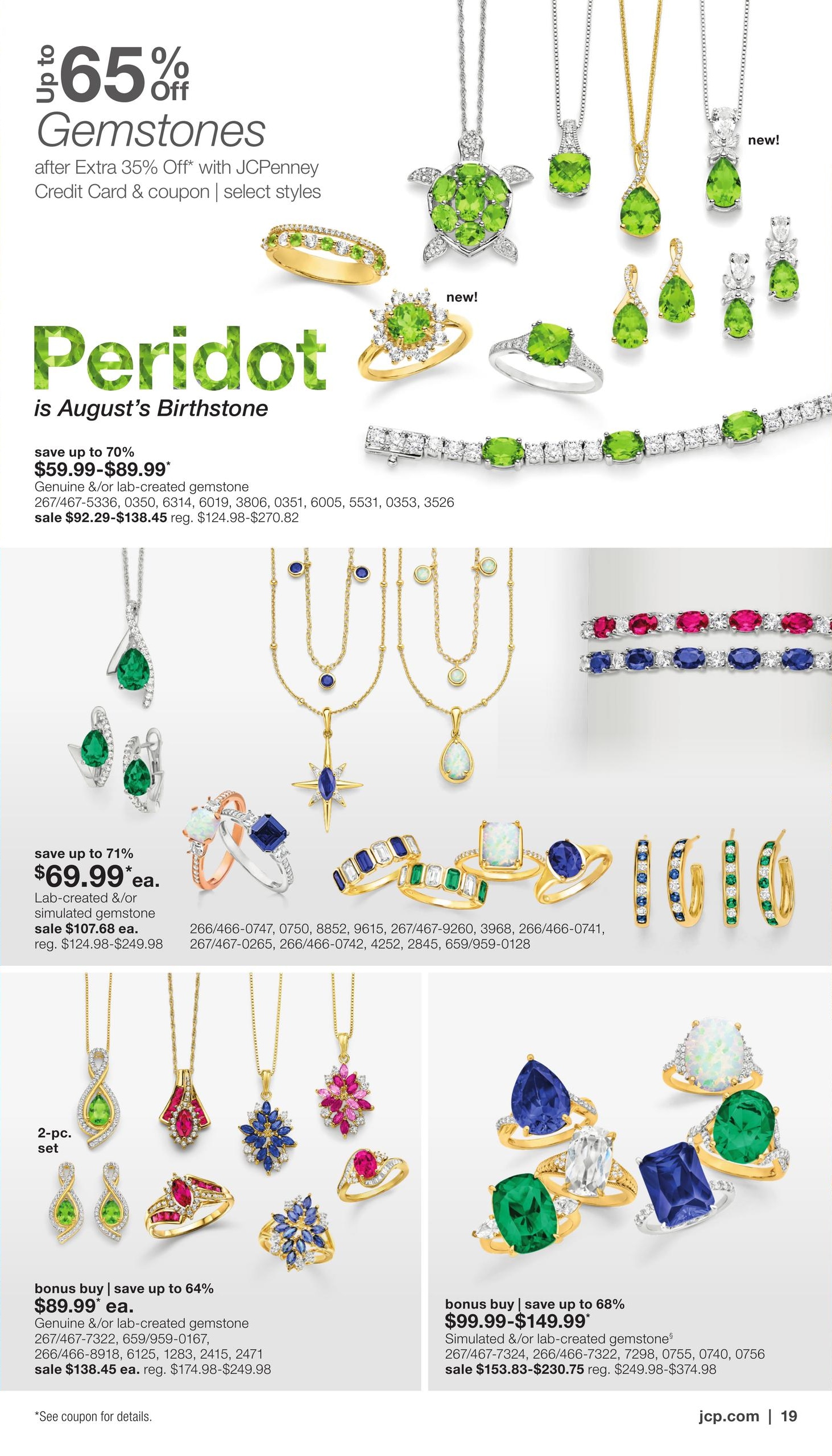JCPenney Semi-Annual Jewelry Sale Weekly Ad July 13 - August 16, 2026