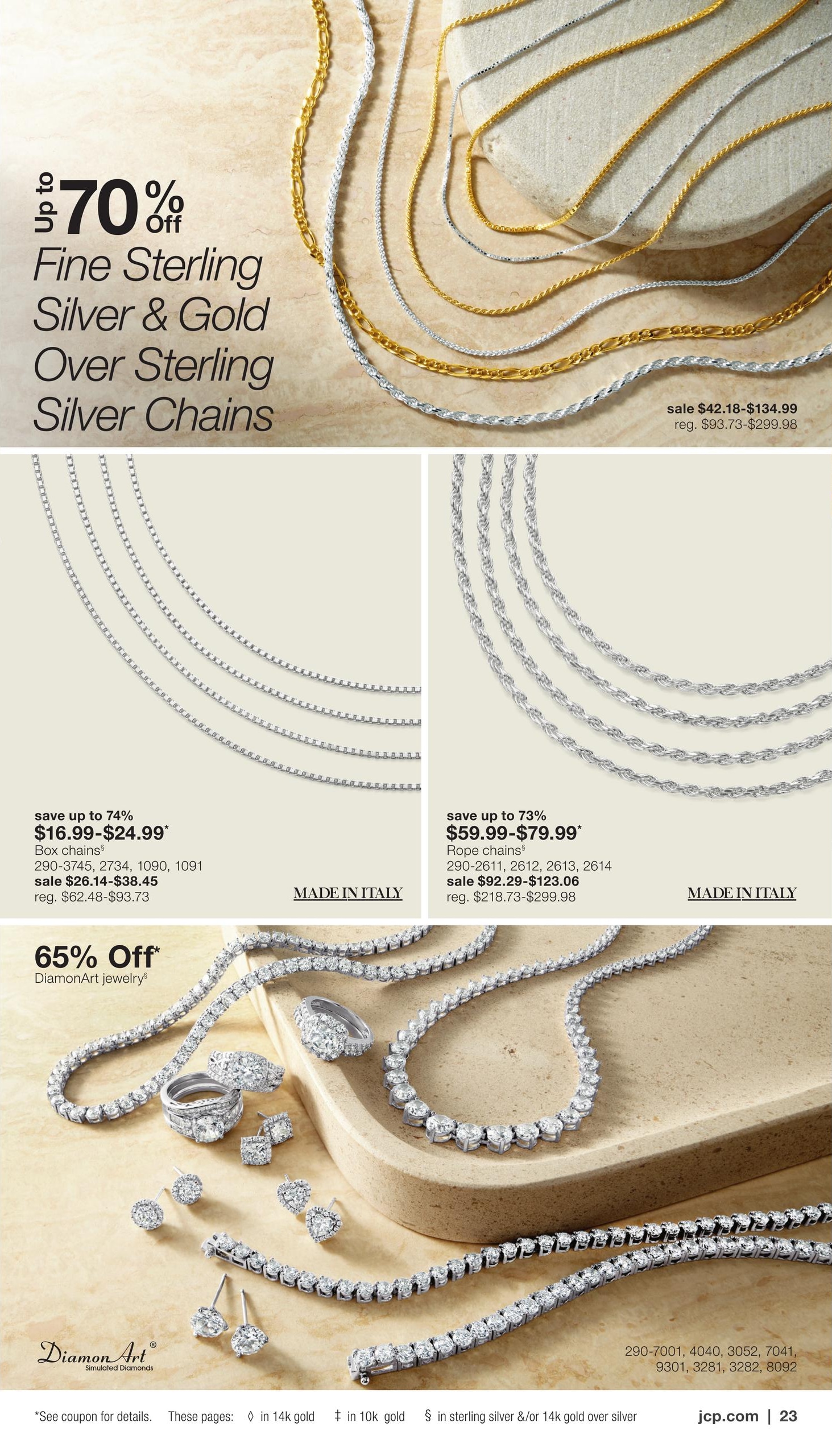 JCPenney Semi-Annual Jewelry Sale Weekly Ad July 13 - August 16, 2026
