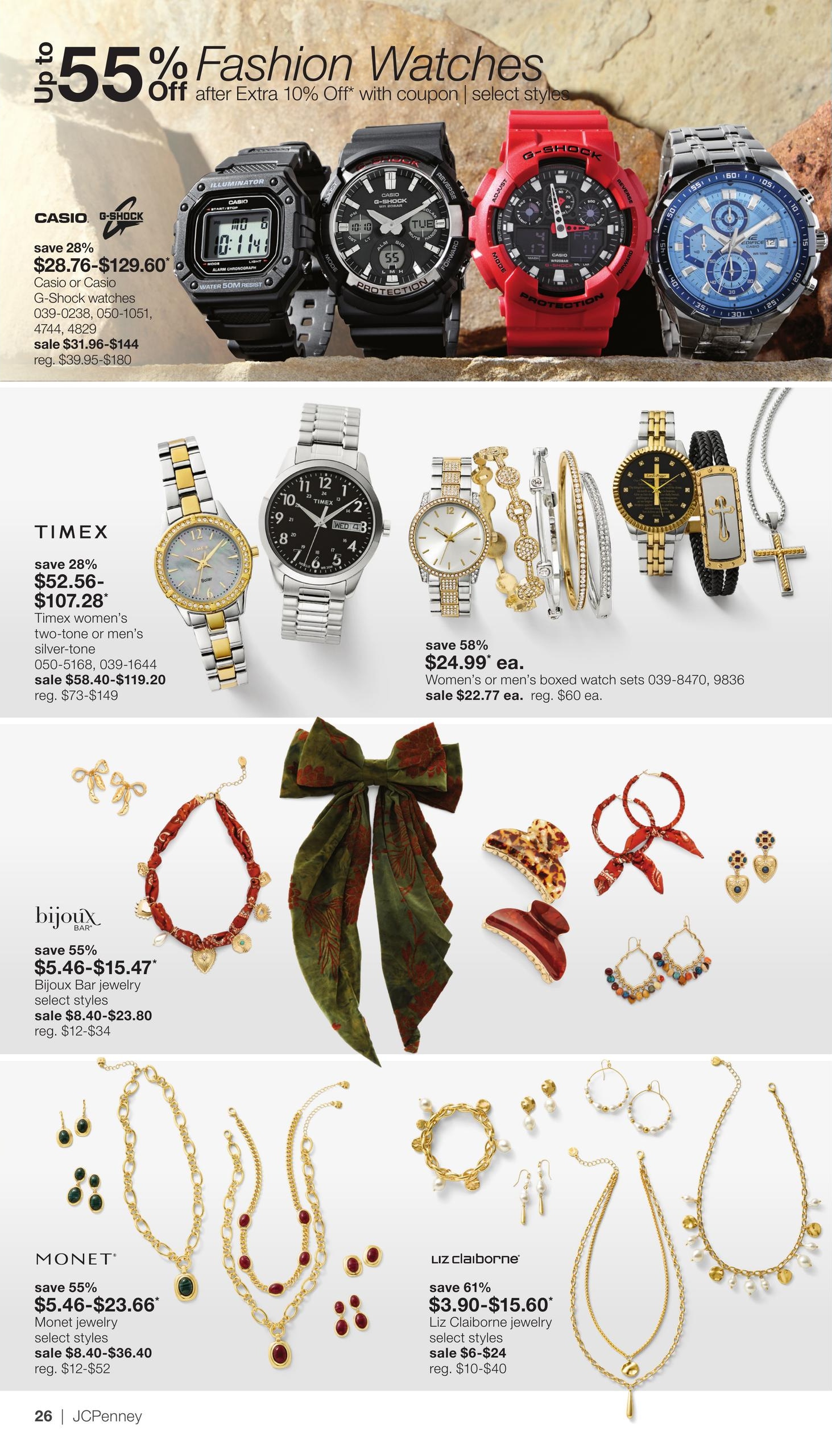 JCPenney Semi-Annual Jewelry Sale Weekly Ad July 13 - August 16, 2026