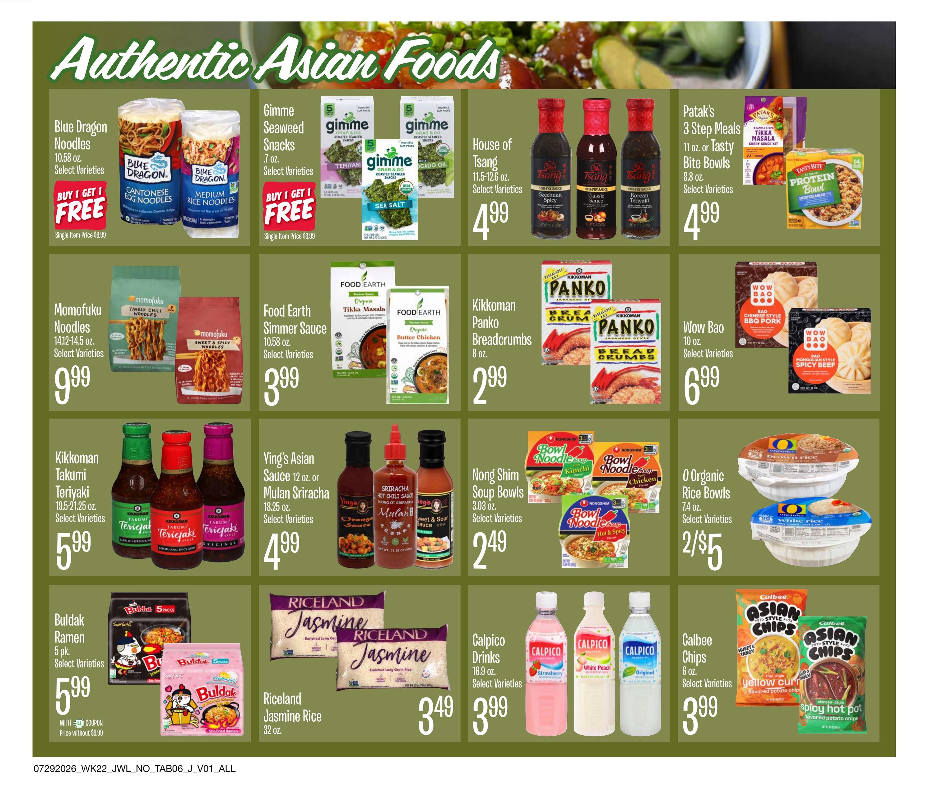 Jewel-Osco (IL, IN) Organics Guide Weekly Ad July 29 - August 18, 2026