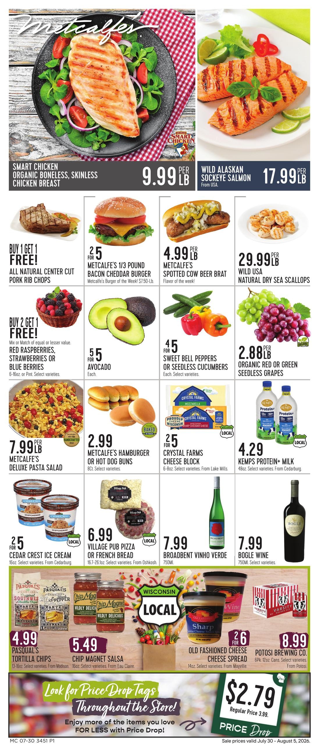 Metcalfe's (Milwaukee–Madison Area, WI) Weekly Ad July 30 - August 5, 2026
