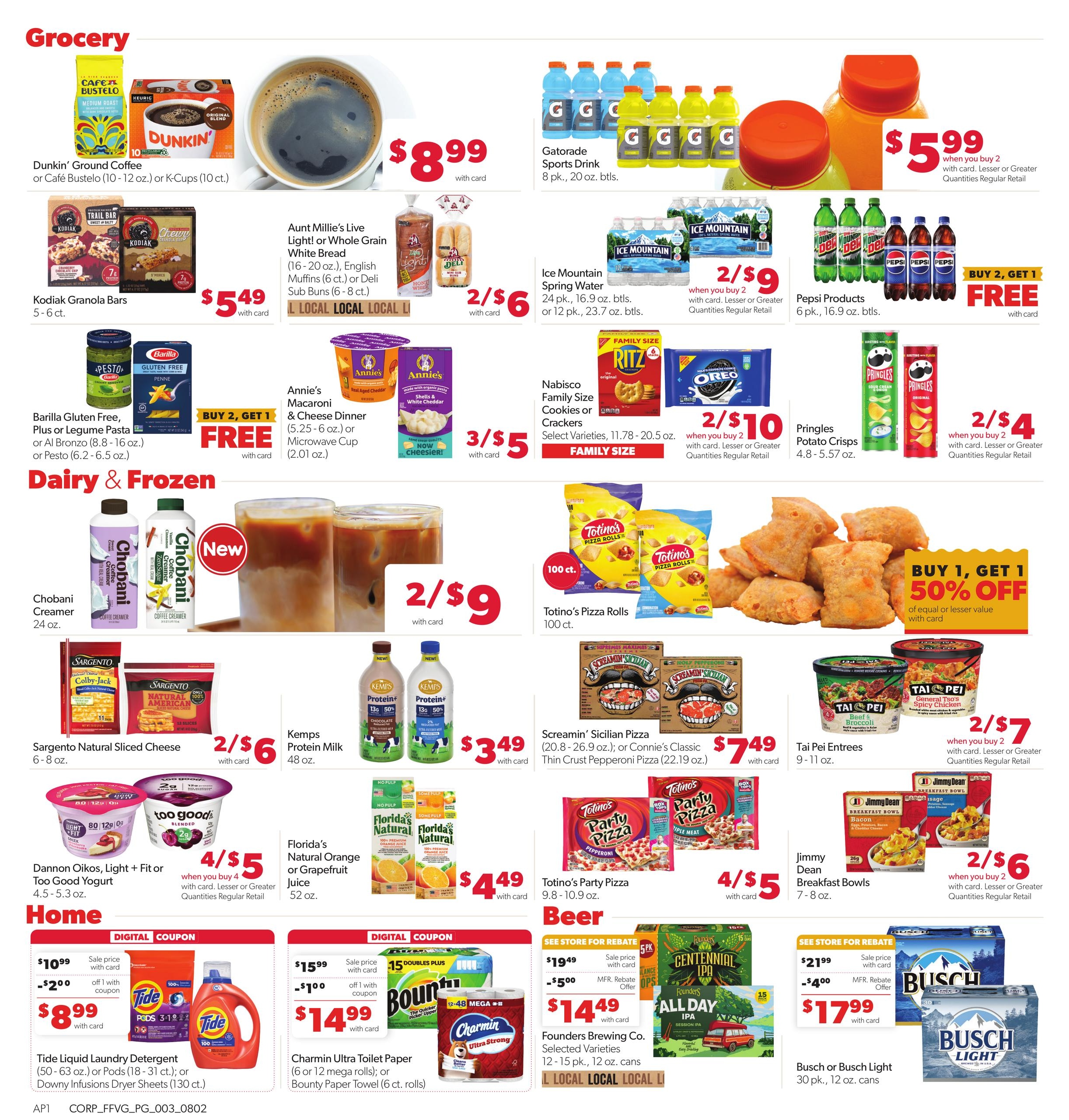 VG's Grocery Weekly Ad August 2 - 8, 2026