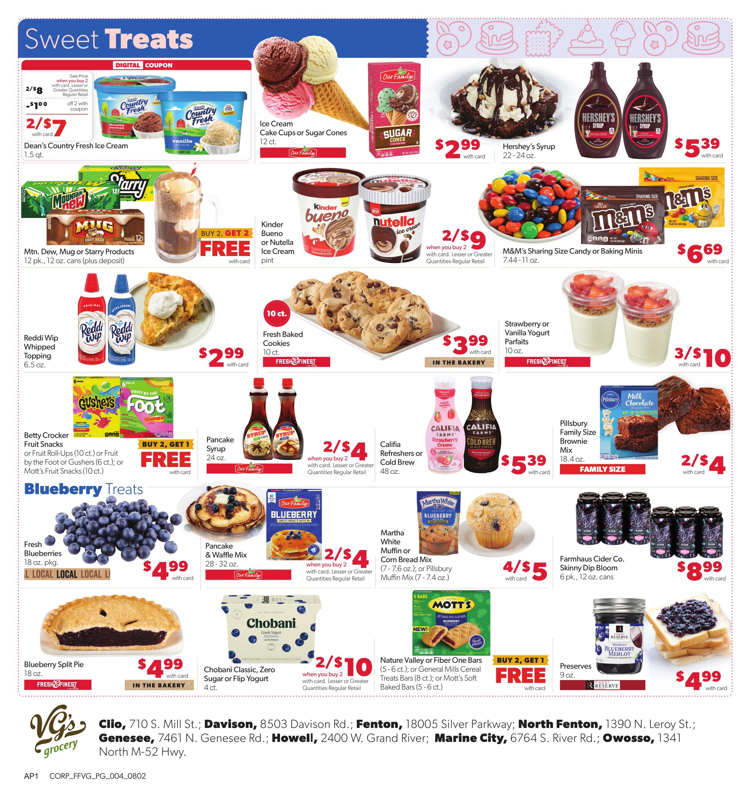 VG's Grocery Weekly Ad August 2 - 8, 2026