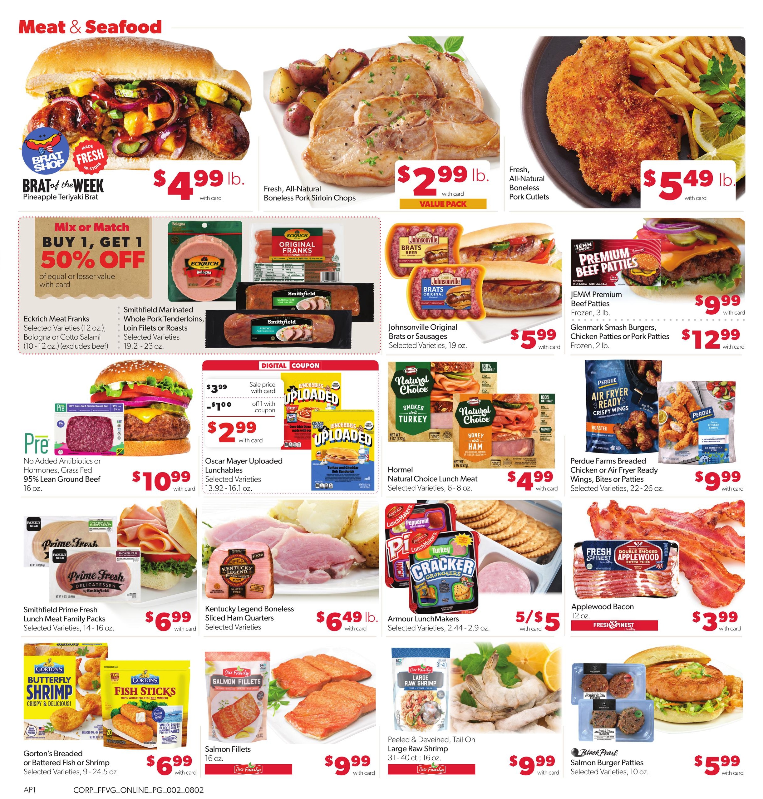 VG's Grocery Weekly Ad August 2 - 8, 2026