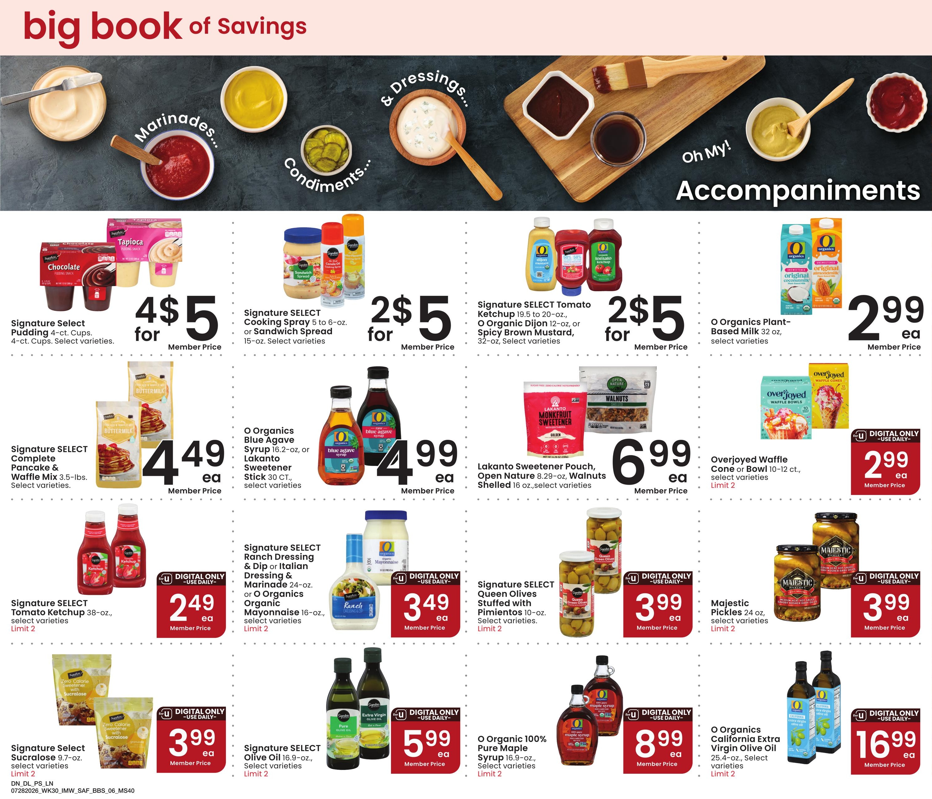 Safeway (MT, WY) Big Book of Savings Weekly Ad July 28 - August 24, 2026
