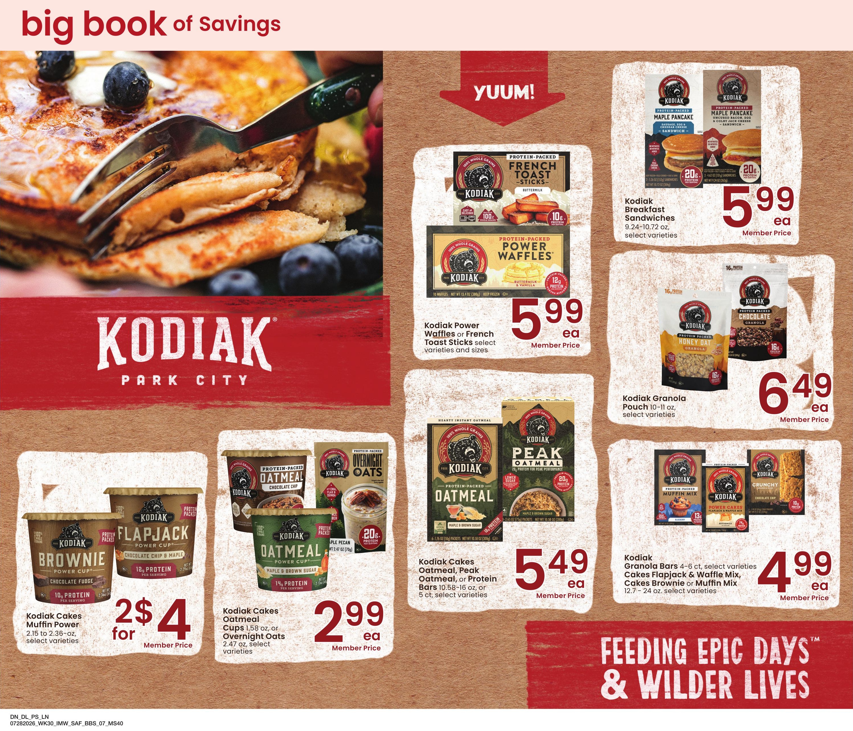 Safeway (MT, WY) Big Book of Savings Weekly Ad July 28 - August 24, 2026