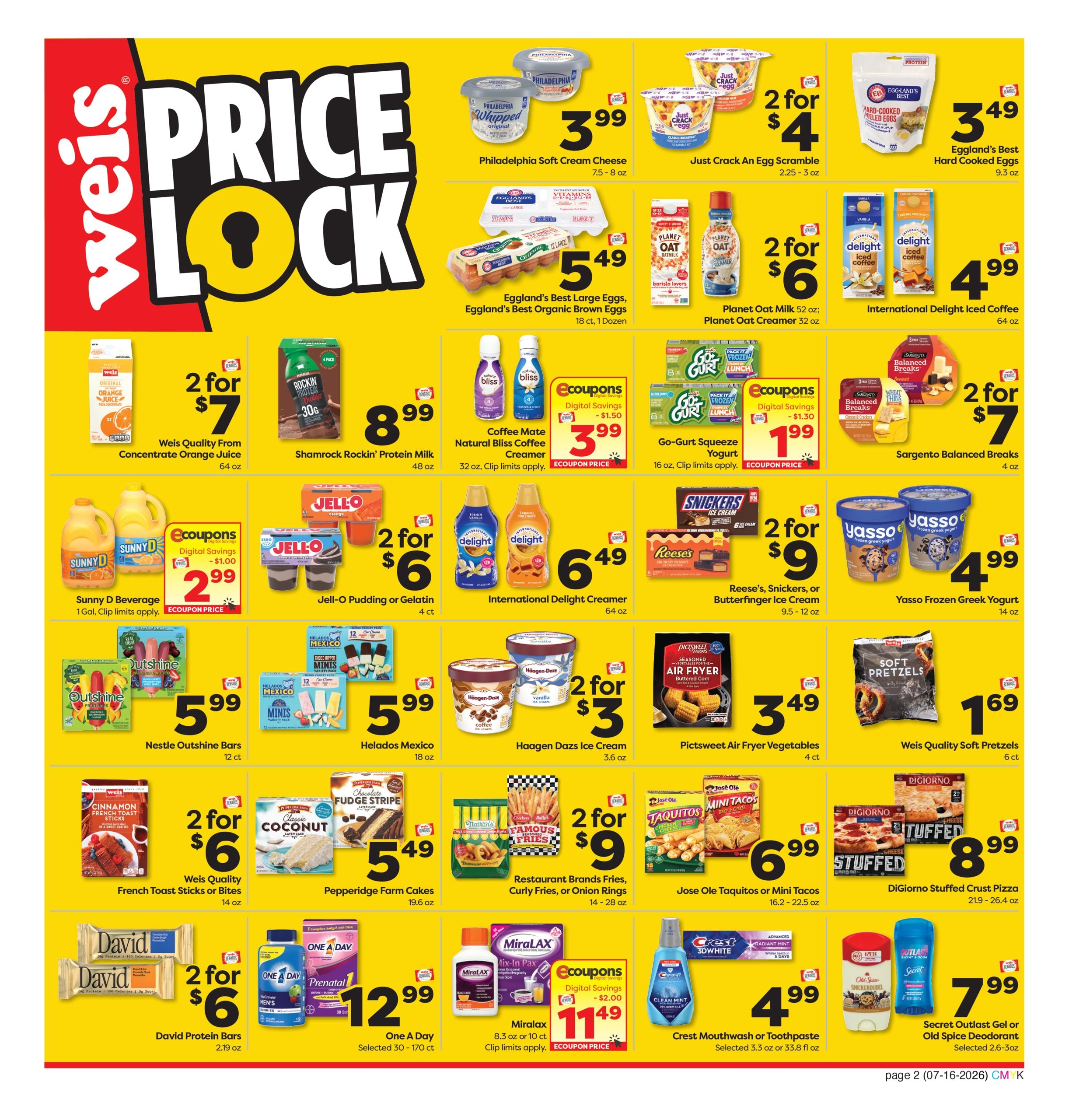 Weis Markets Ad Specials Weekly Ad July 16 - August 12, 2026