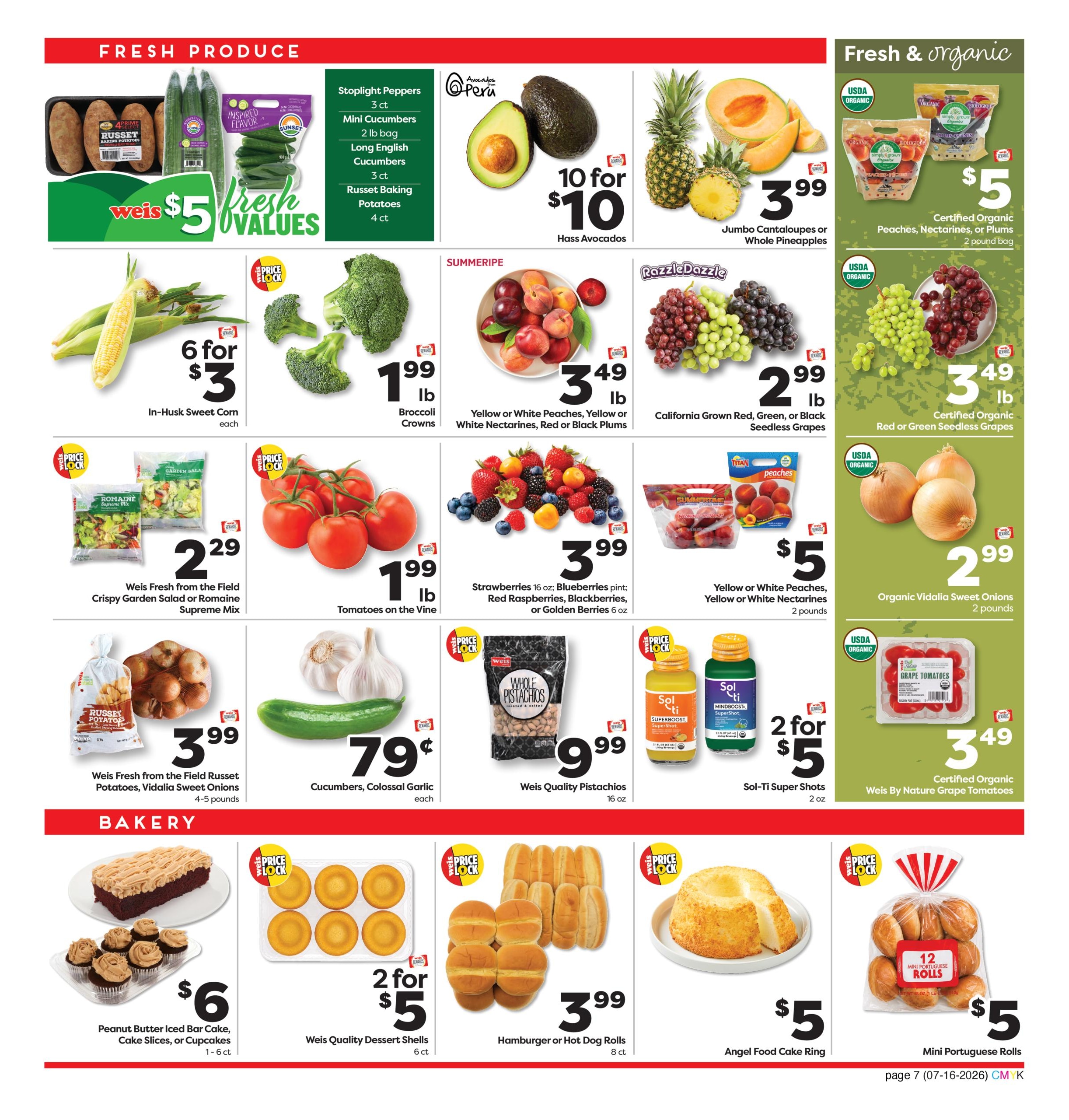 Weis Markets Ad Specials Weekly Ad July 16 - August 12, 2026