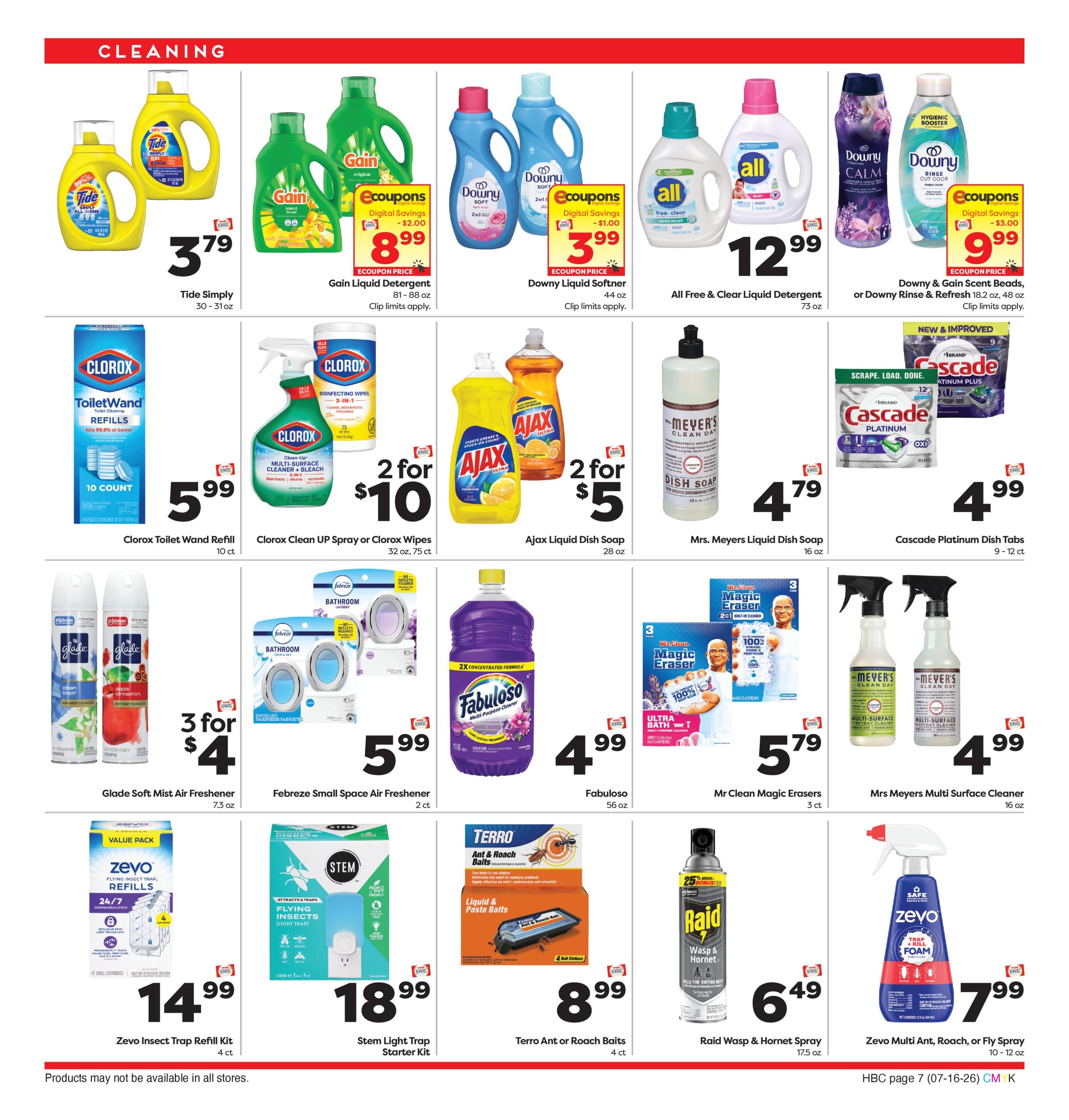 Weis Markets Monthly Home Weekly Ad July 16 - August 12, 2026
