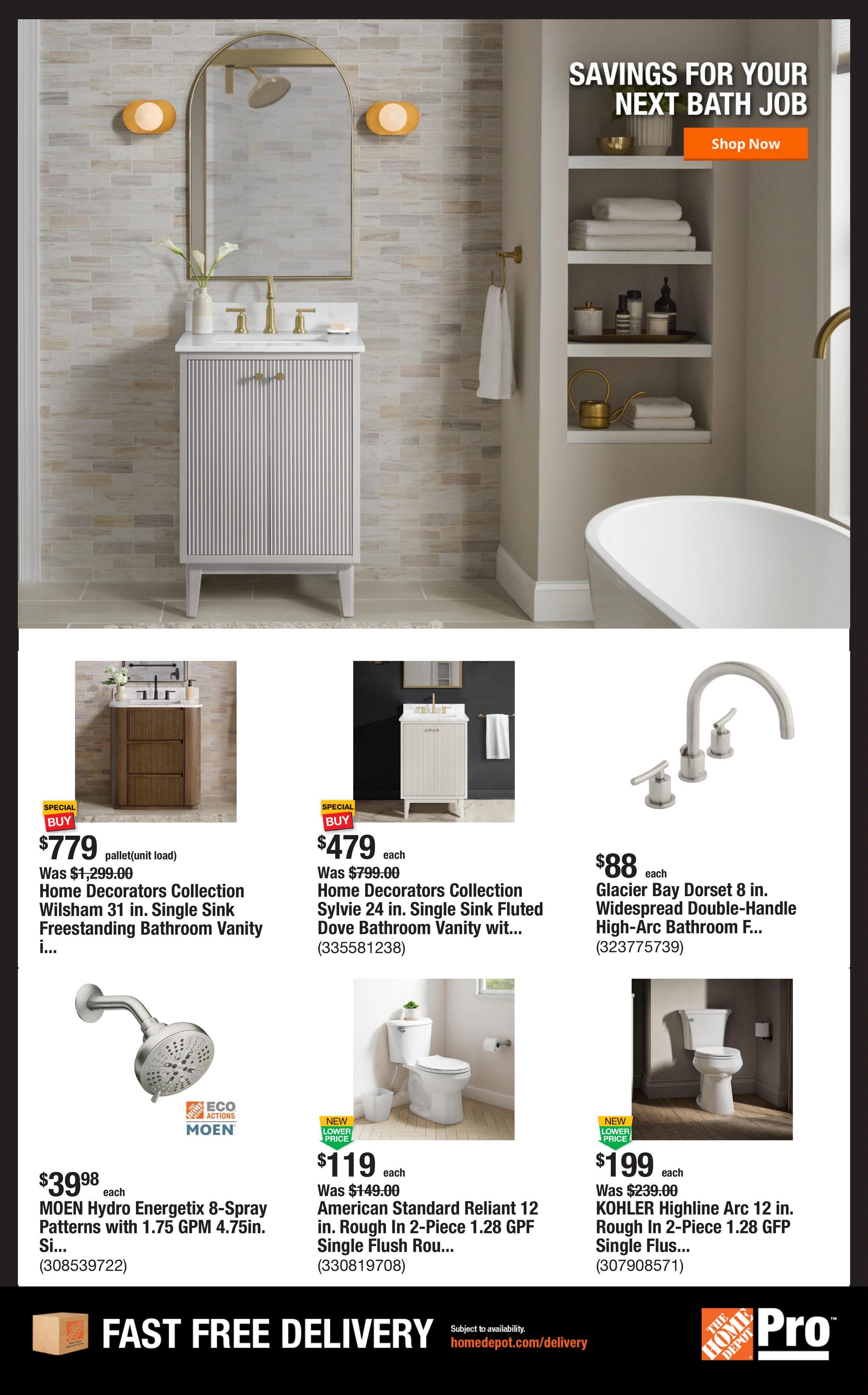 Home Depot (Elizabeth, NJ) Shop Pro Ad Flyer July 27 to August 3, 2026 - Edition 1
