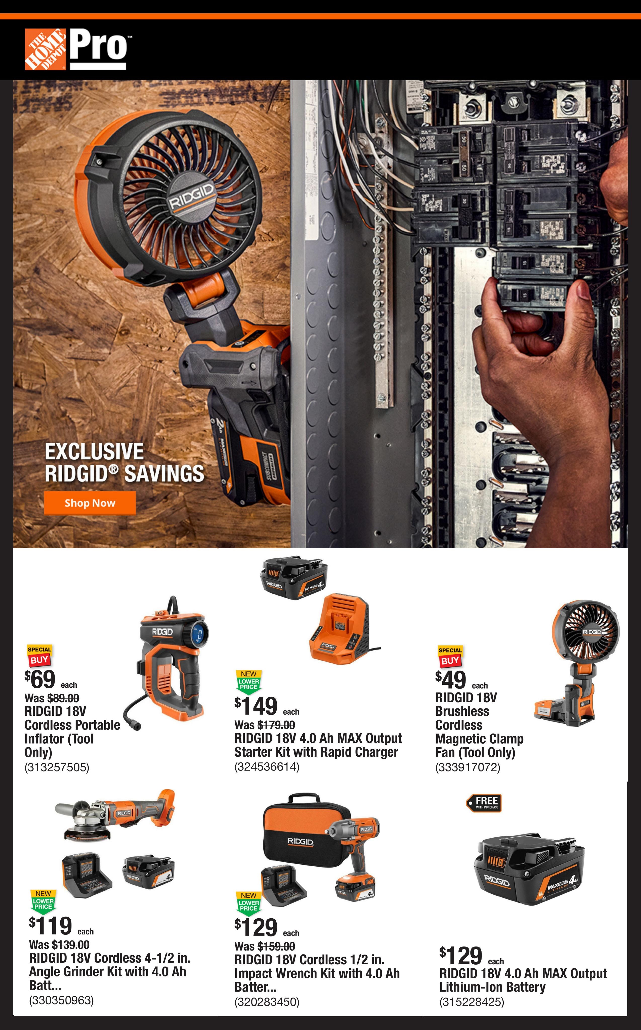 Home Depot (Jackson, MS) Shop Pro Ad Flyer July 27 to August 3, 2026 - Edition 2