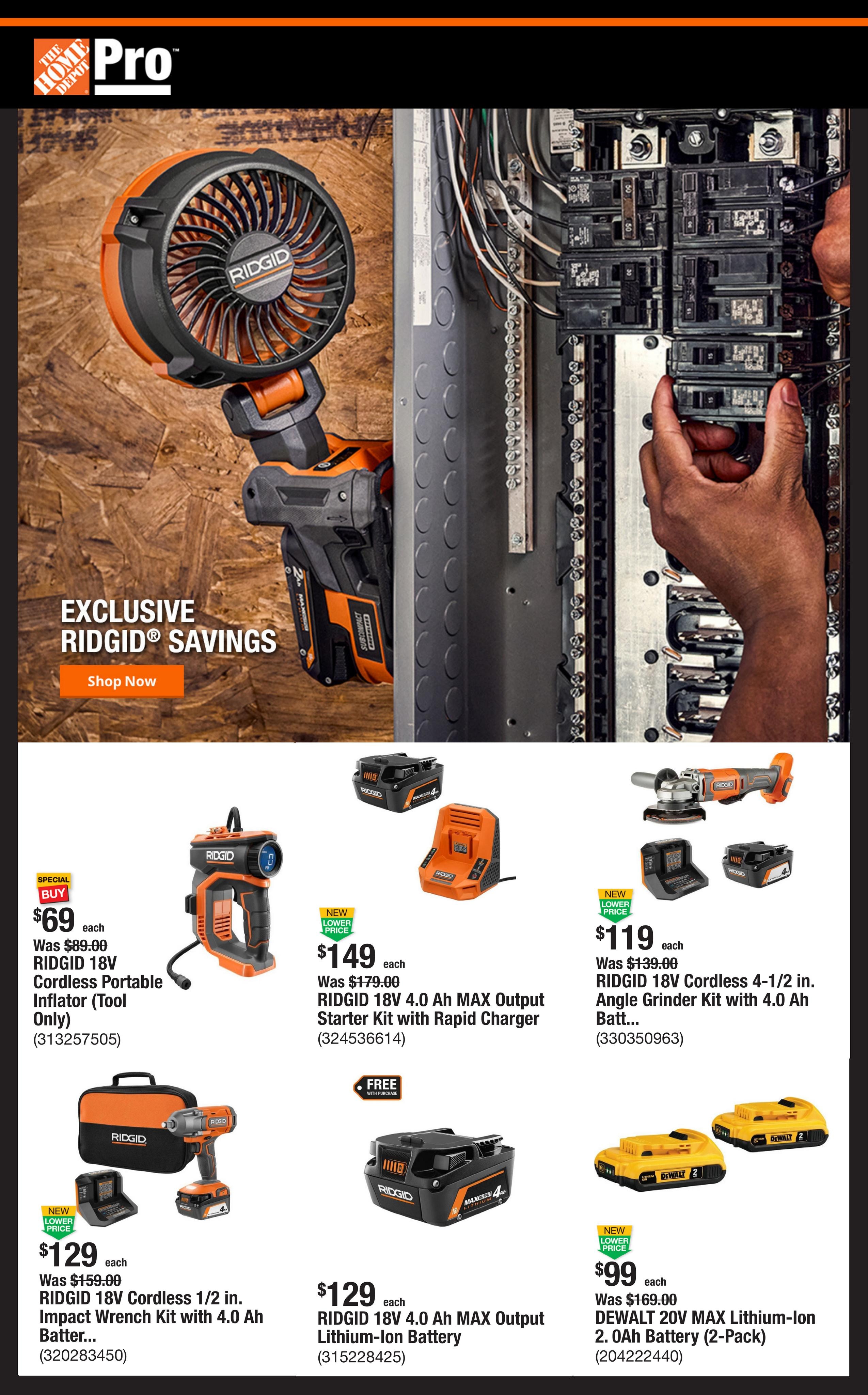Home Depot (LA, OK) Shop Pro Ad Flyer July 27 to August 3, 2026 - Edition 2