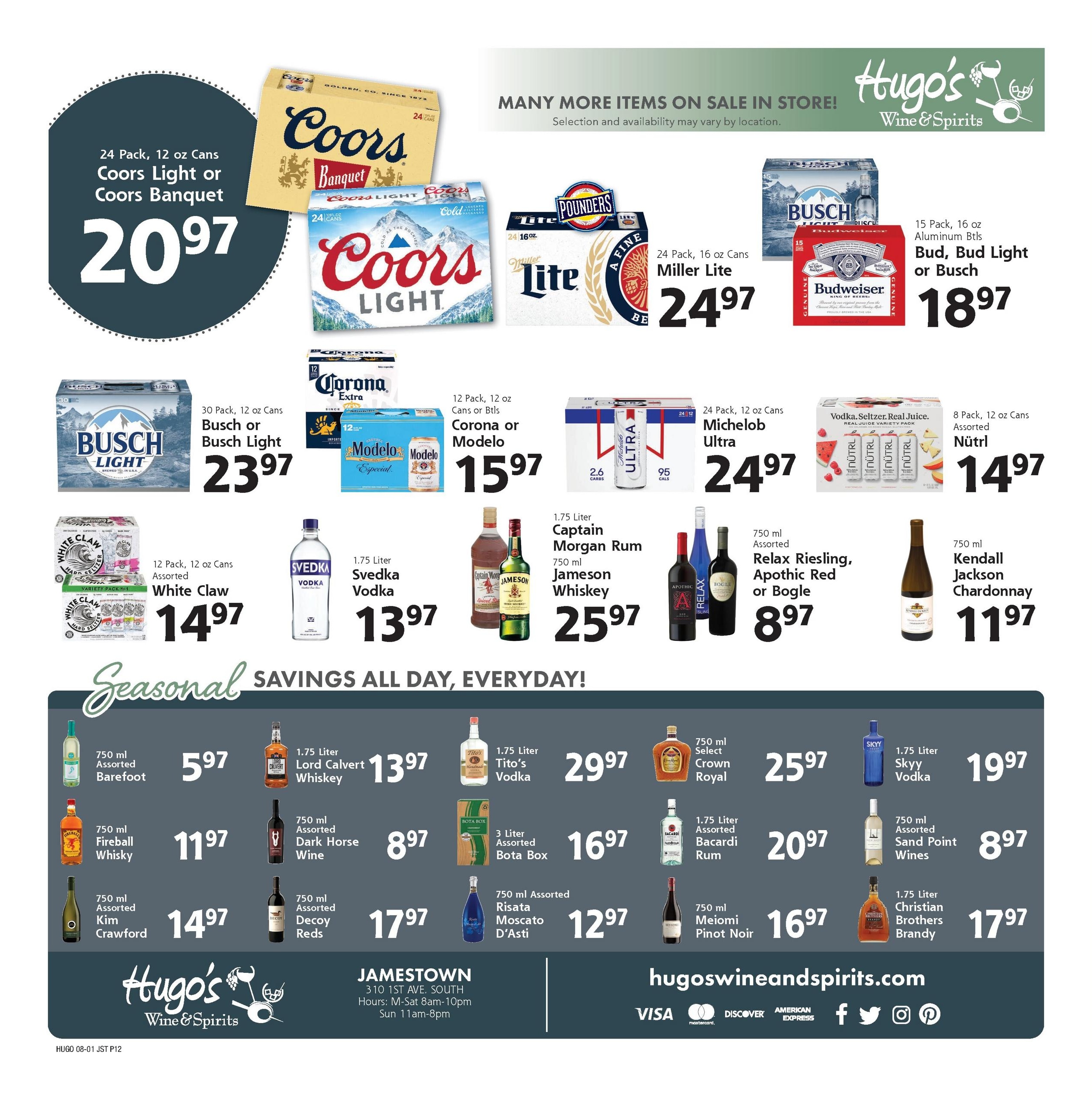 Hugo's Weekly Ad August 1 - 7, 2026
