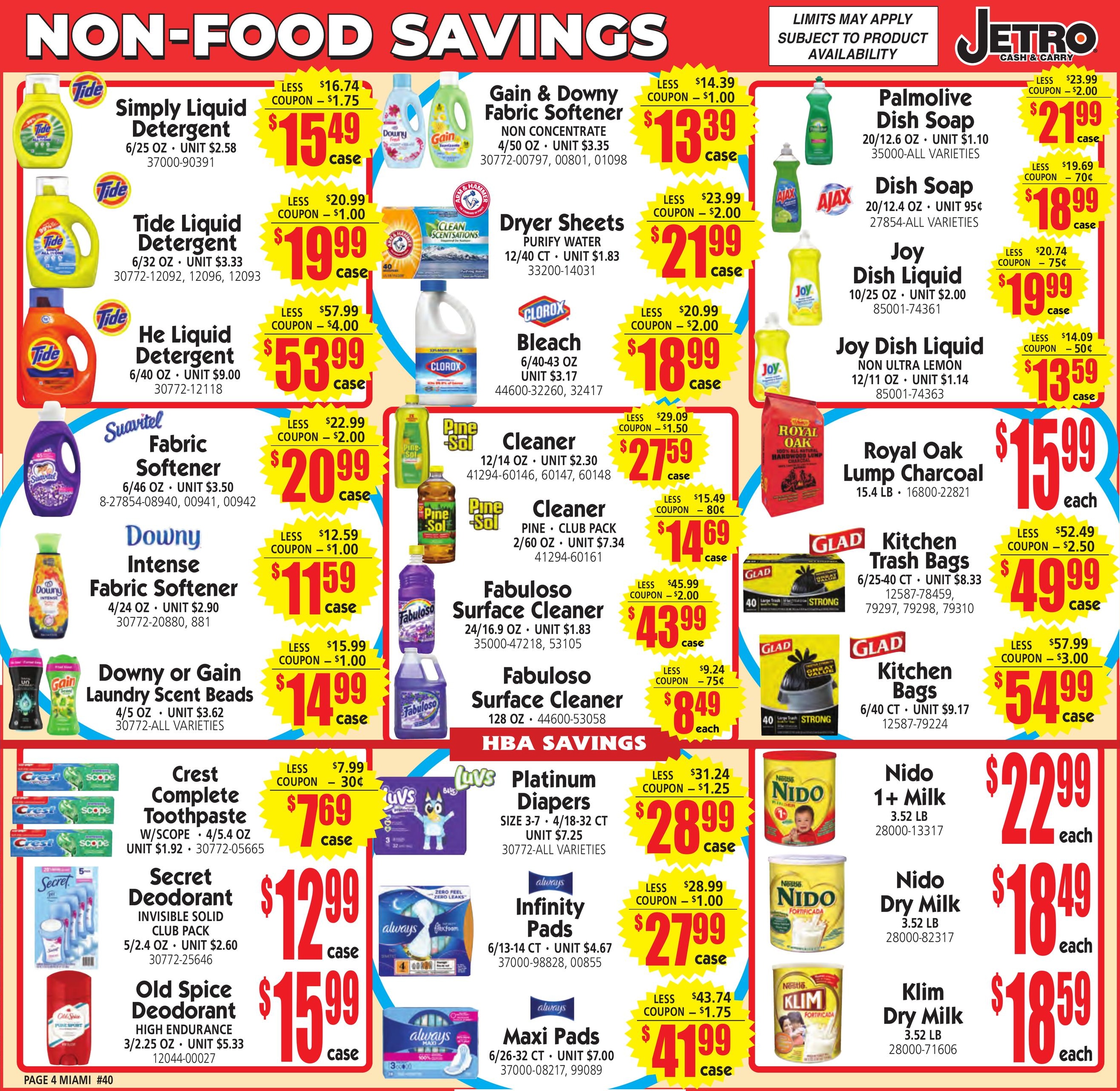 Jetro (Torrance–Carson Area, CA) Weekly Ad July 22 - August 6, 2026
