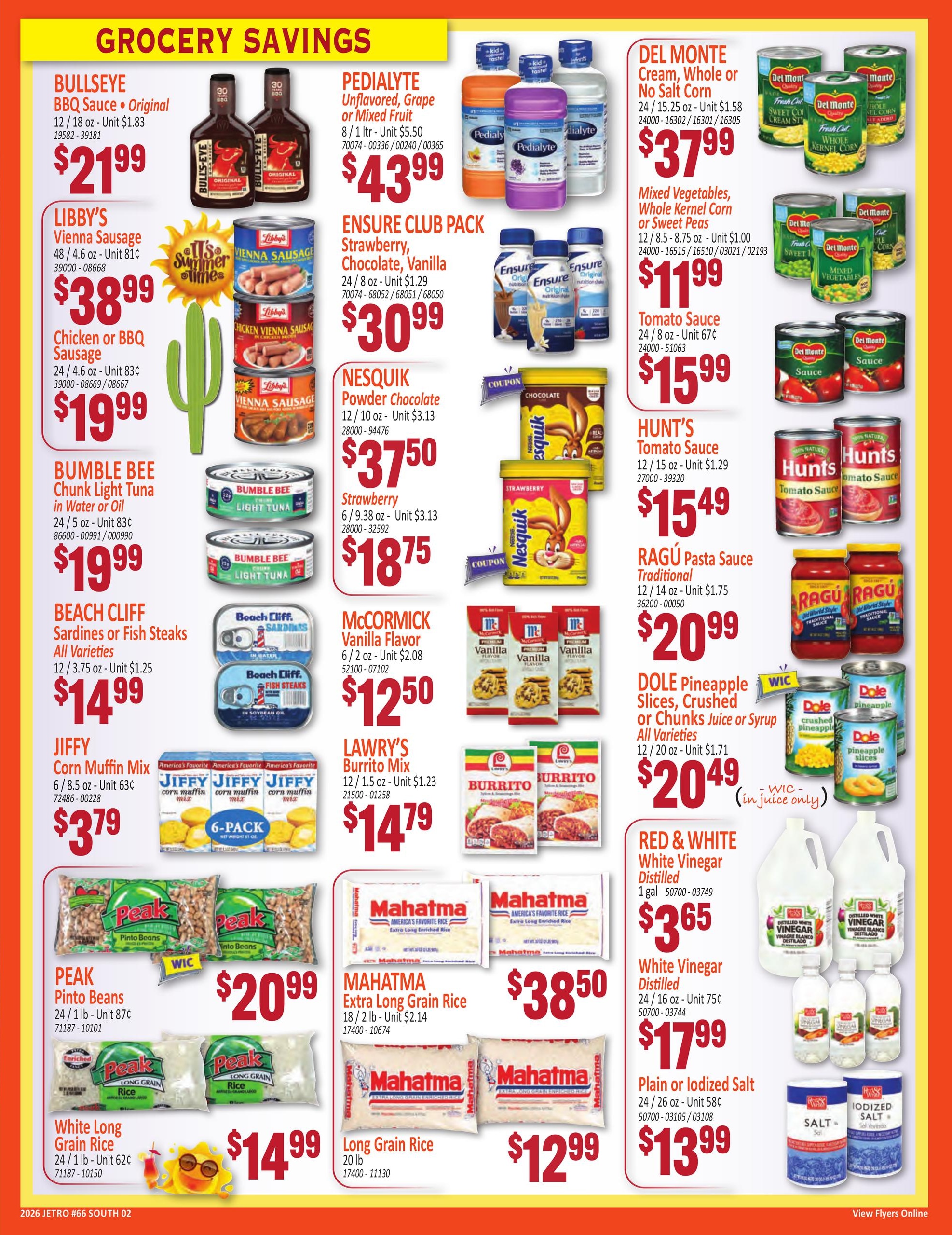 Jetro (New York–Jersey City Area, NJ–NY) Weekly Ad July 22 - August 6, 2026
