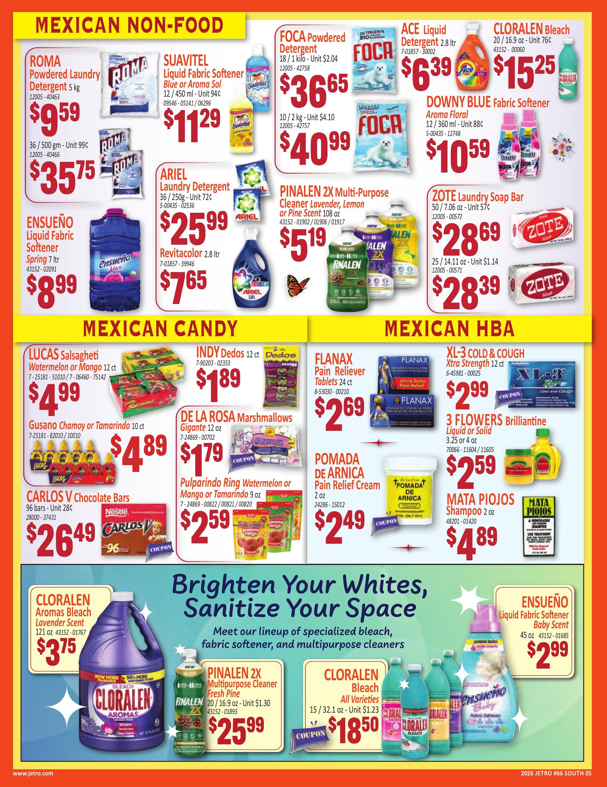 Jetro (New York–Jersey City Area, NJ–NY) Weekly Ad July 22 - August 6, 2026