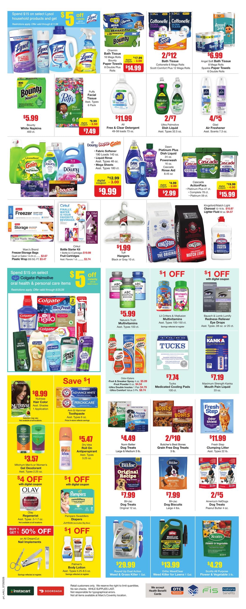 Marc's (Columbus–Galloway Area, OH) Weekly Ad July 29 - August 5, 2026