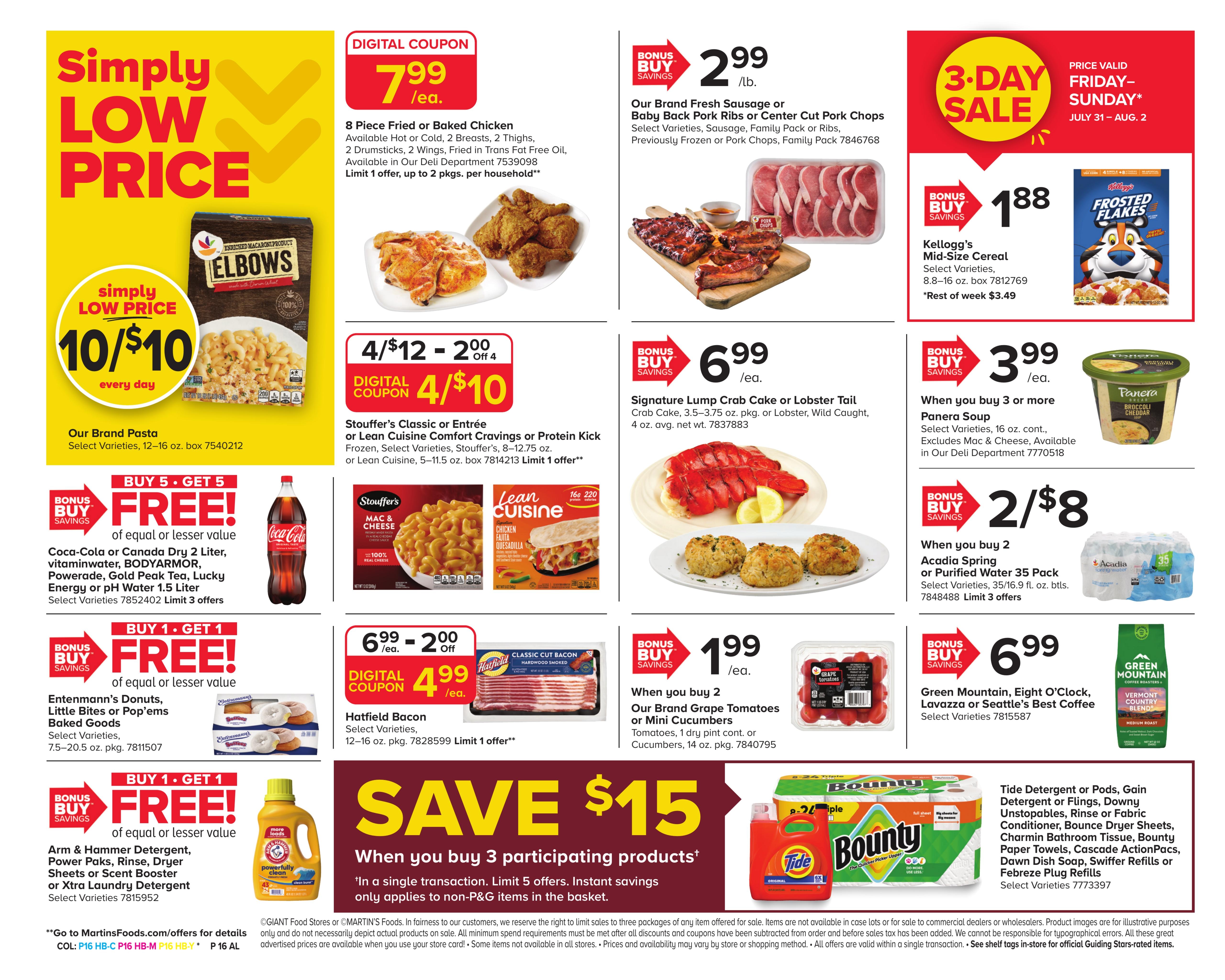 Martin's Food Market (MD, PA) Weekly Ad July 31 - August 6, 2026