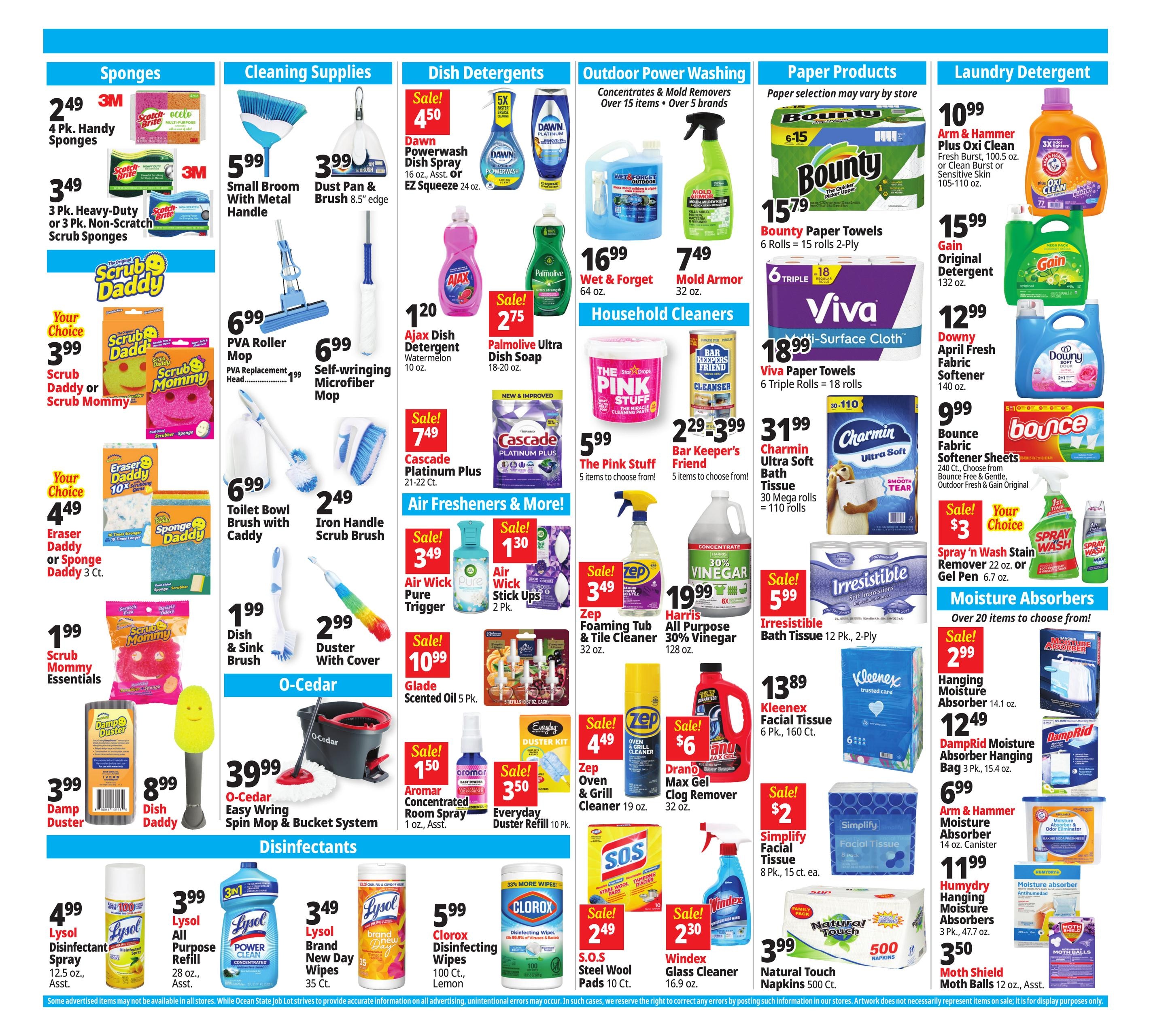 Ocean State Job Lot Weekly Ad July 30 - August 5, 2026
