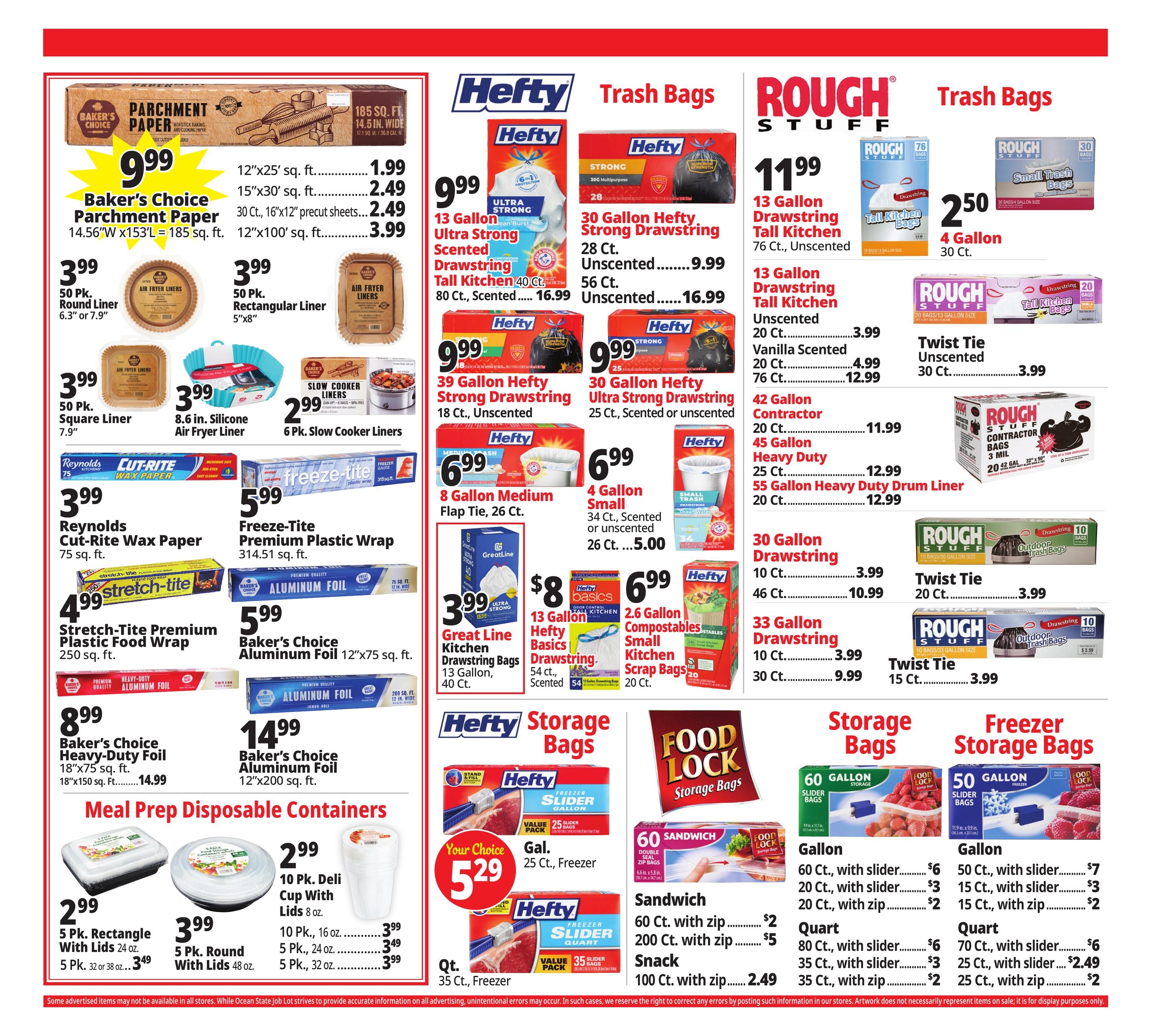 Ocean State Job Lot Weekly Ad July 30 - August 5, 2026
