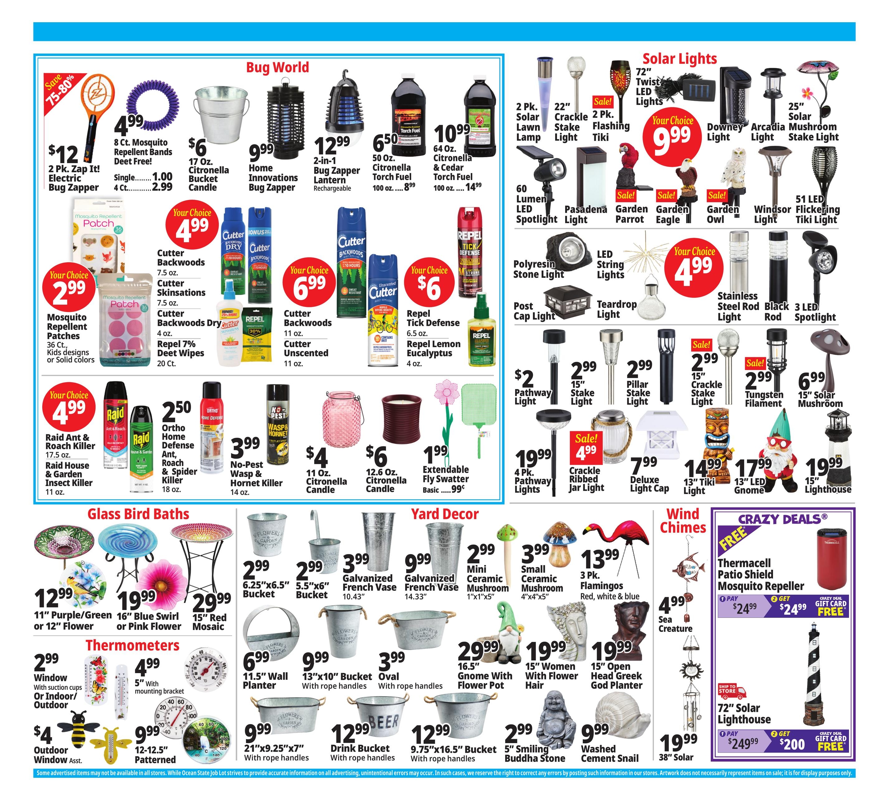 Ocean State Job Lot Weekly Ad July 30 - August 5, 2026